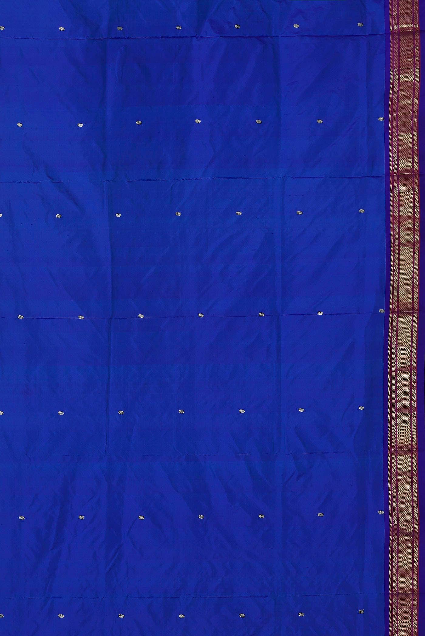 Royal Blue Paithani Silk Saree