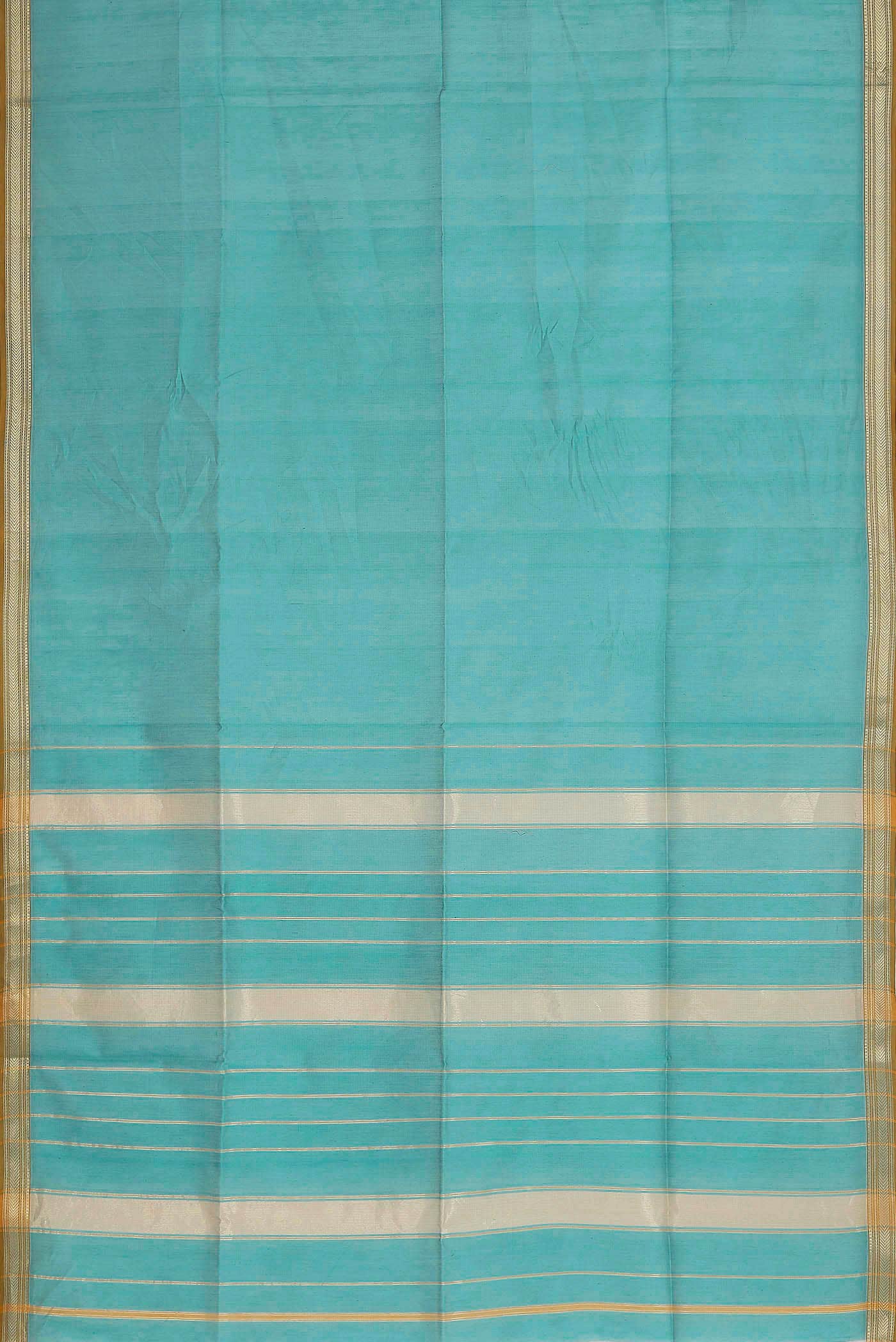 Blue Maheshwari Silk Cotton Saree