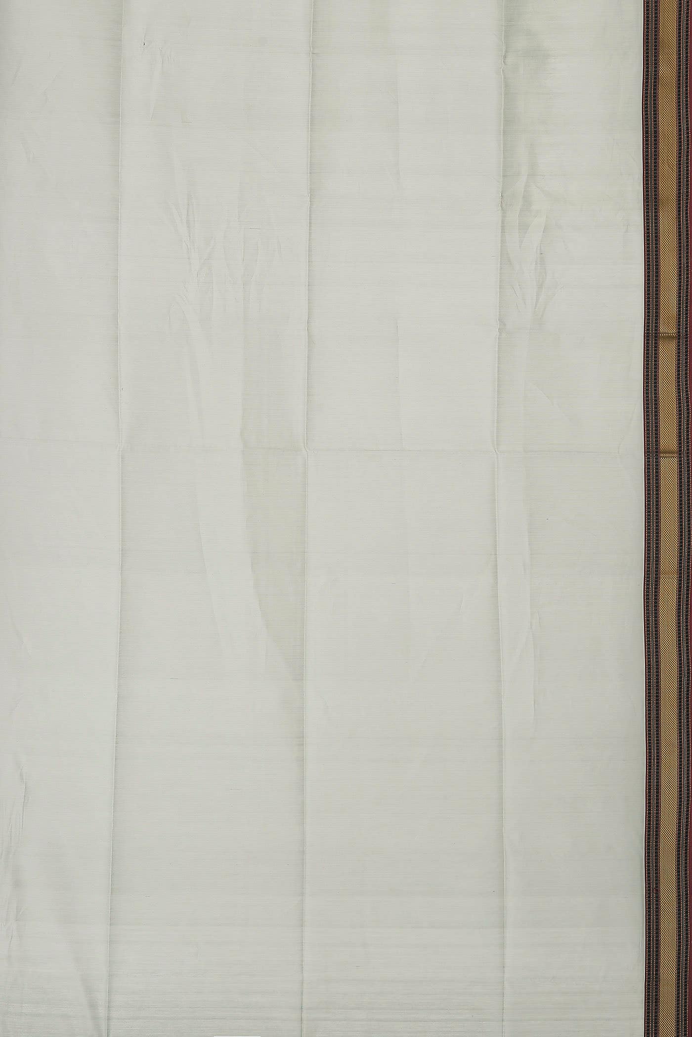 Grey Maheshwari Silk Cotton Saree