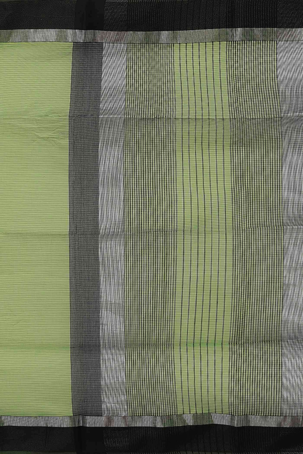 Green Maheshwari Silk Cotton Saree