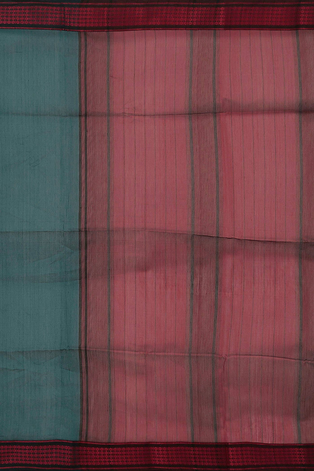 Blue Maheshwari Silk Cotton Saree