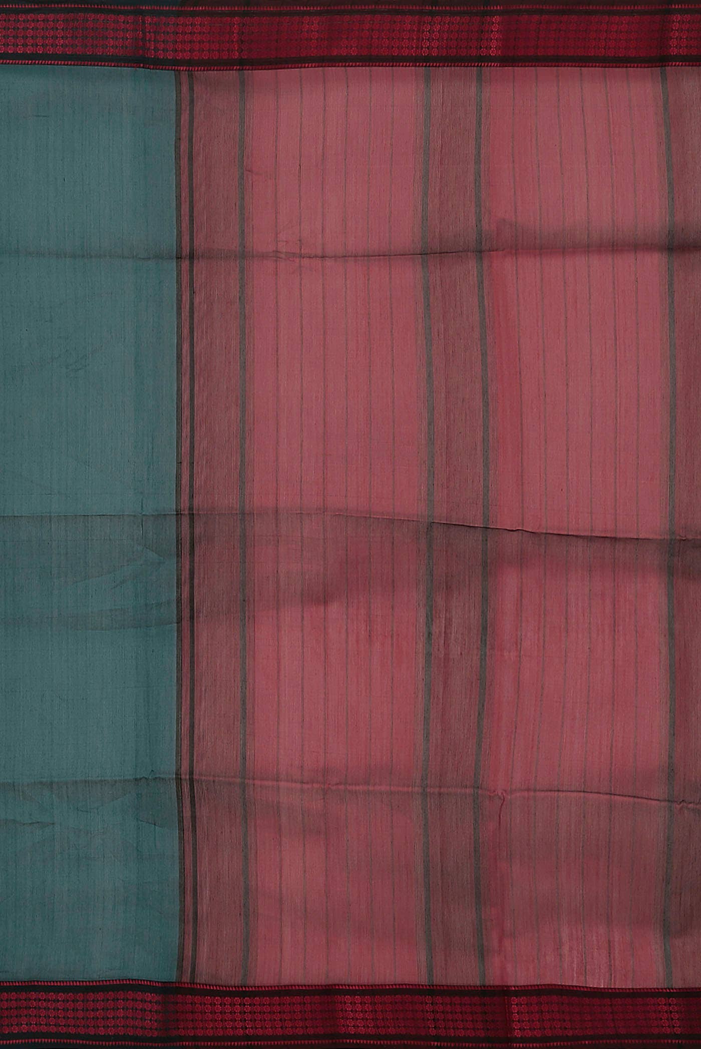 Blue Maheshwari Silk Cotton Saree