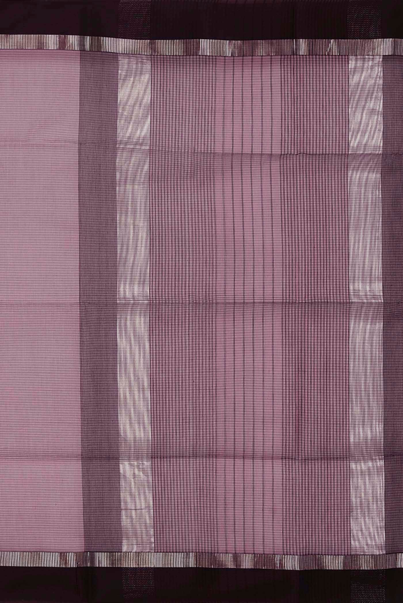Lavender Maheshwari Silk Cotton Saree