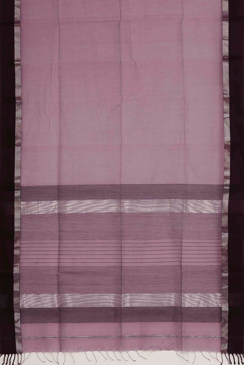 Lavender Maheshwari Silk Cotton Saree