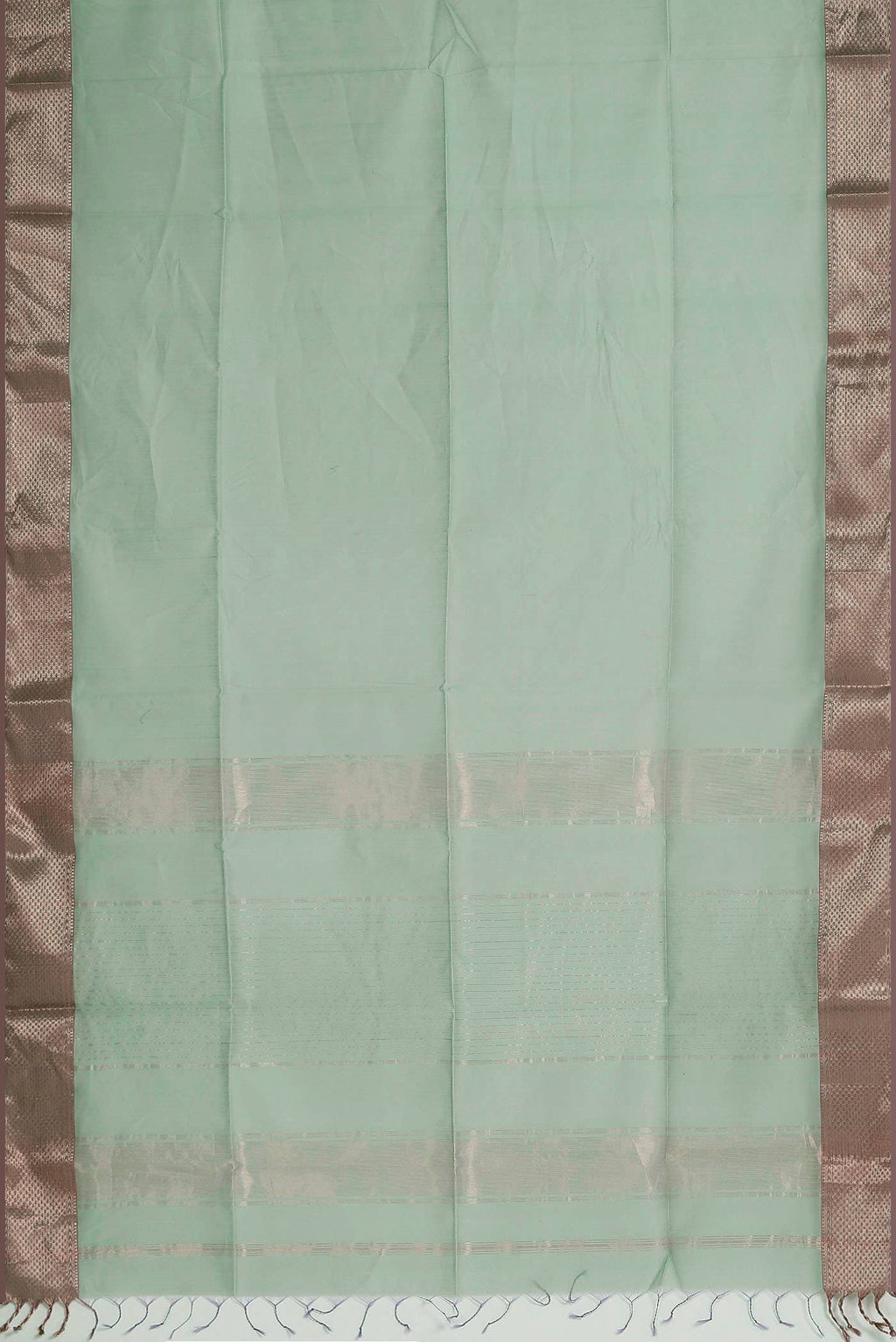 Green Maheshwari Silk Cotton Saree