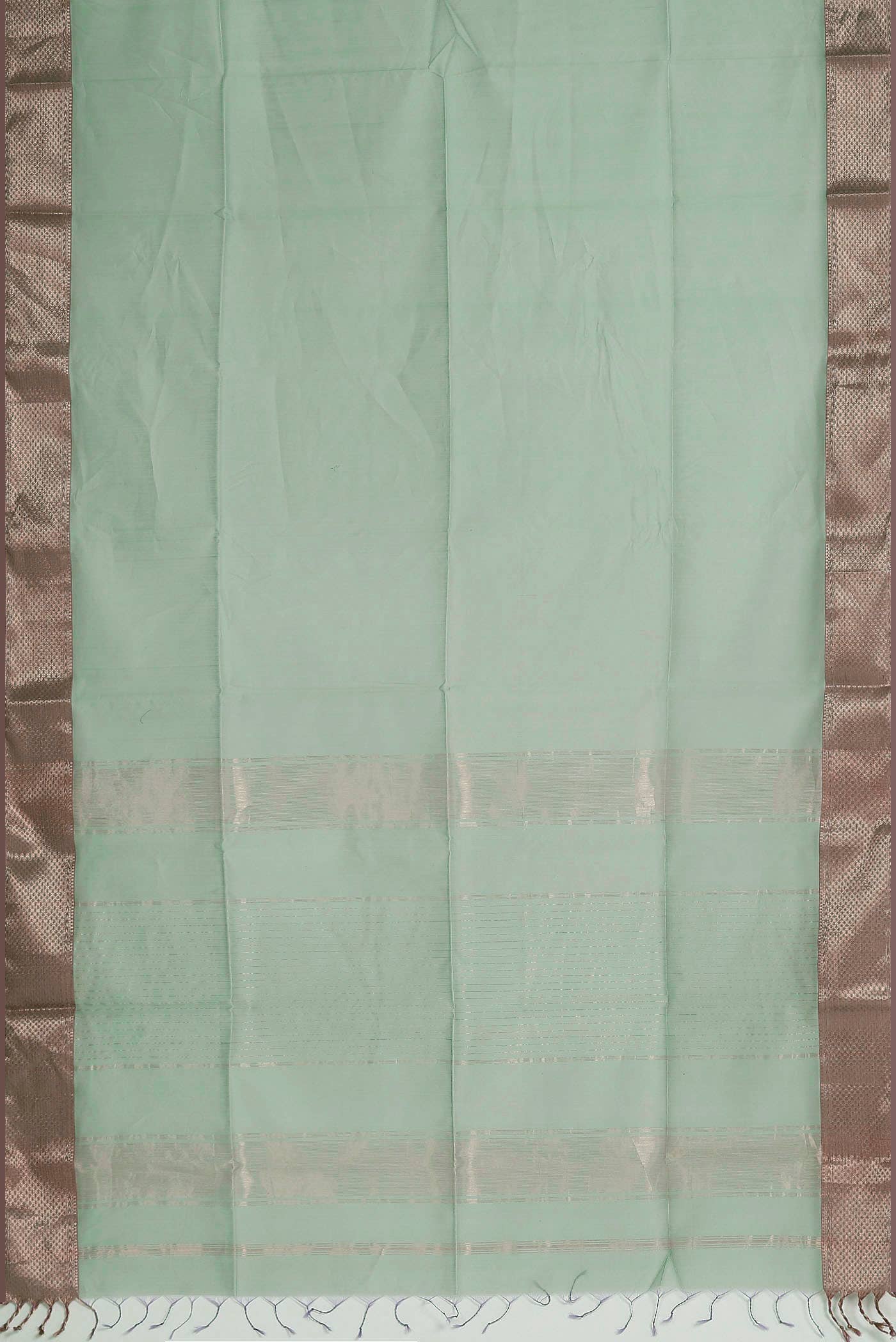 Green Maheshwari Silk Cotton Saree