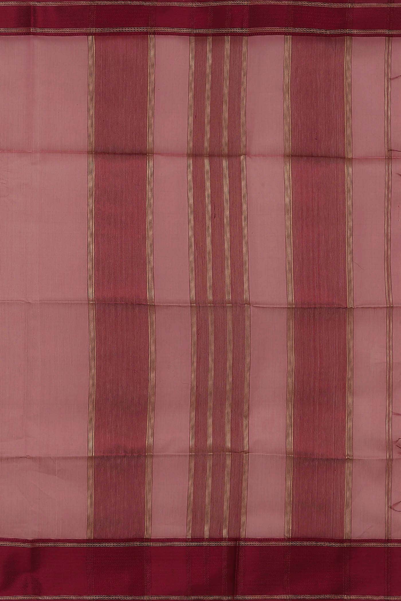 Pink Maheshwari Silk Cotton Saree