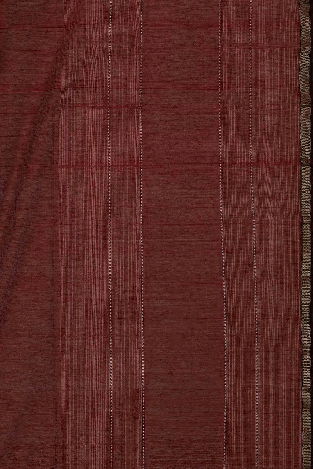 Maroon Maheshwari Silk Cotton Saree