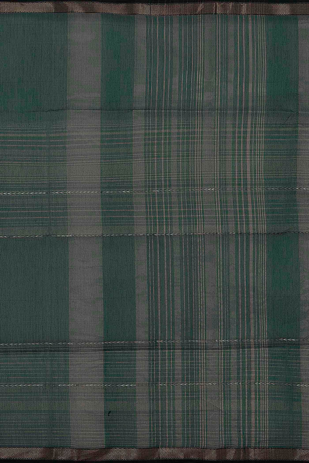 Green Maheshwari Silk Cotton Saree
