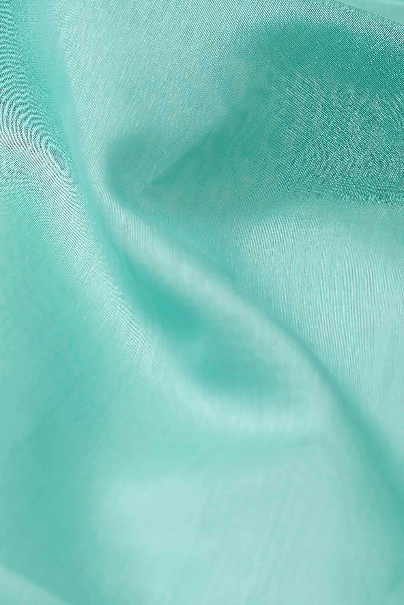 Blue Maheshwari Silk Cotton Saree