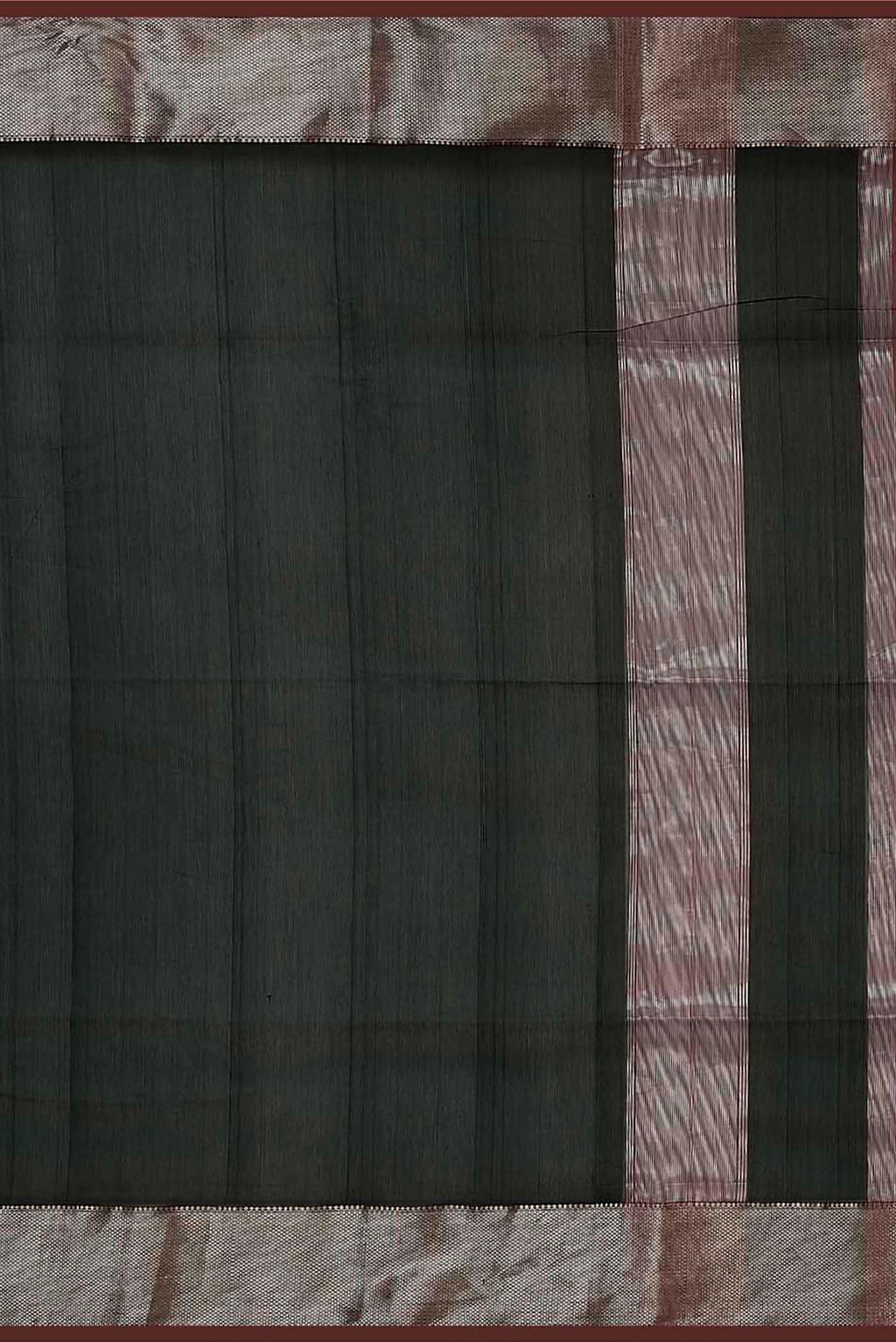 Black Maheshwari Silk Cotton Saree