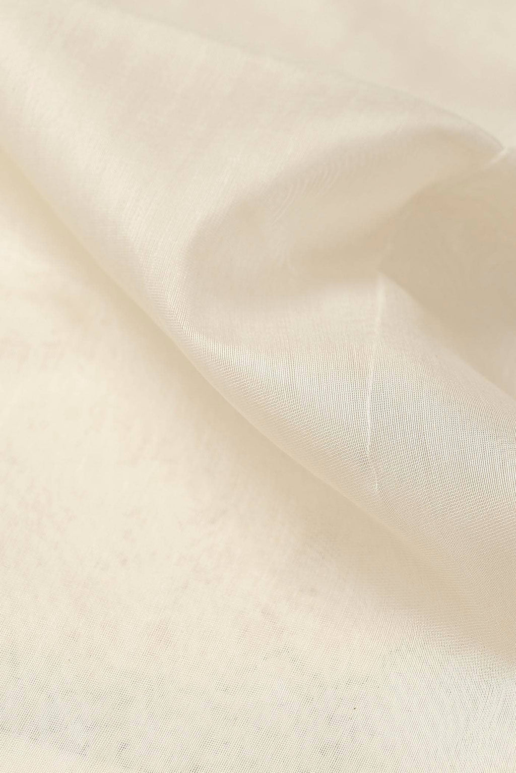Off White Maheshwari Silk Cotton Saree