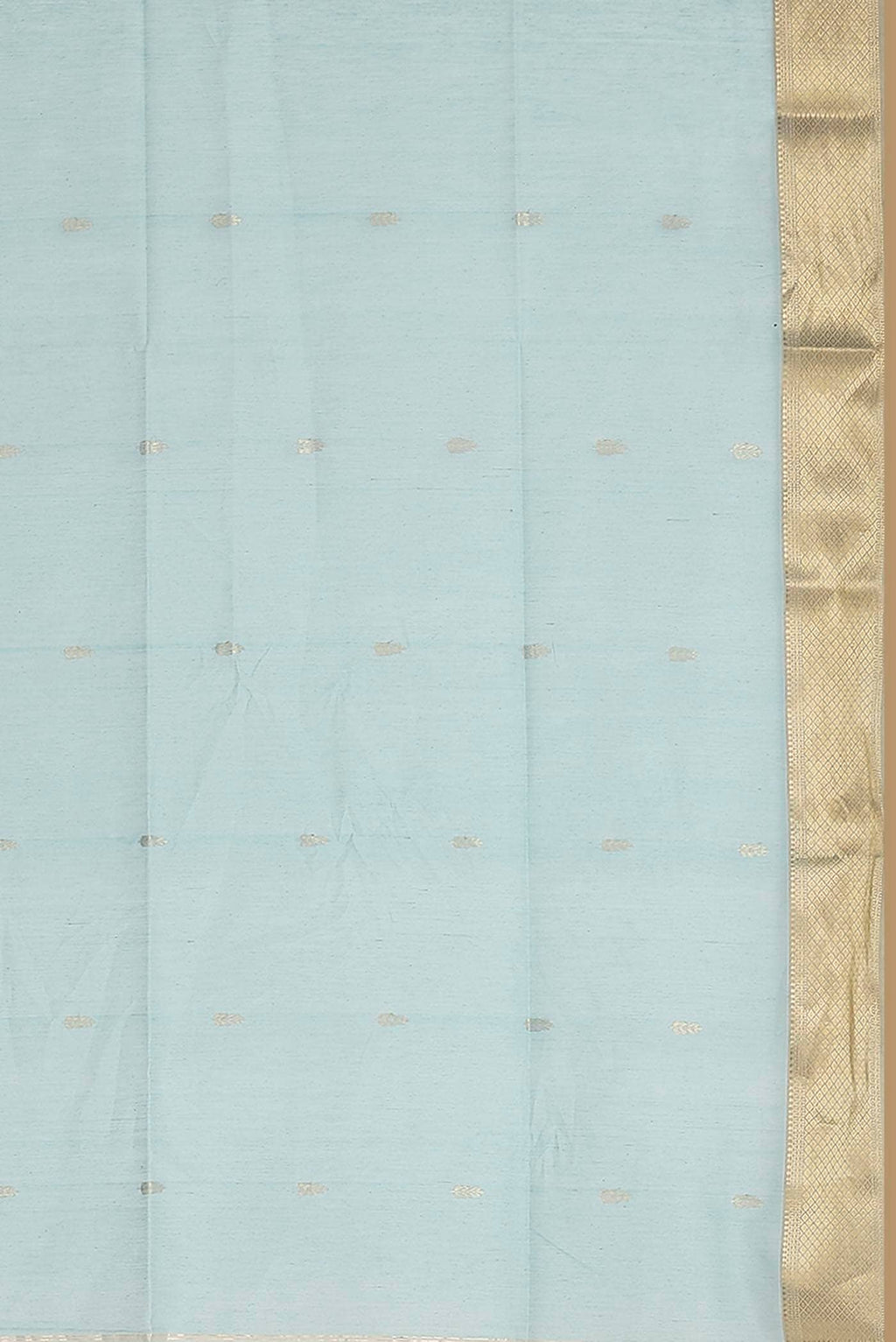 Blue Maheshwari Silk Cotton Saree