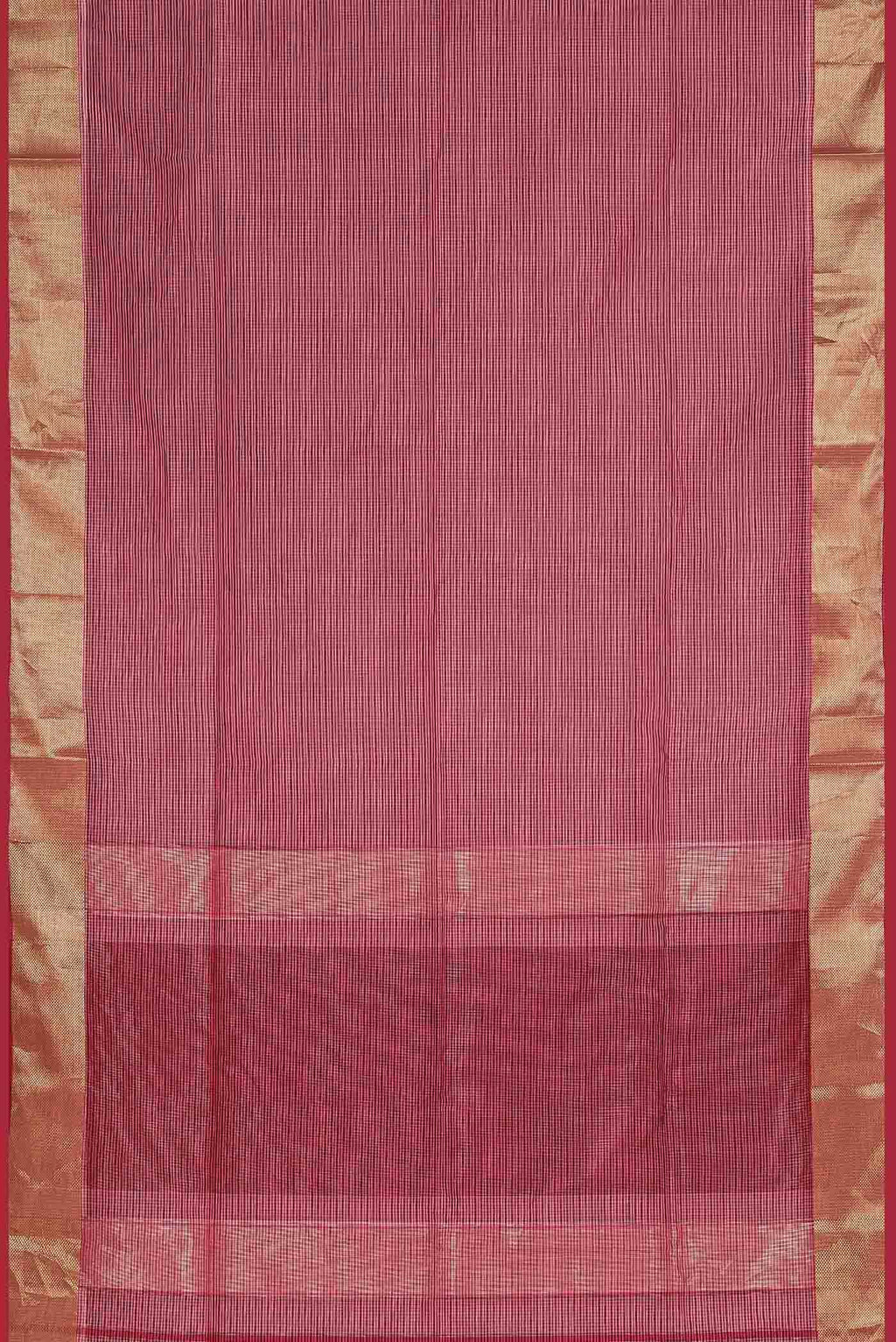 Pink Maheshwari Silk Cotton Saree