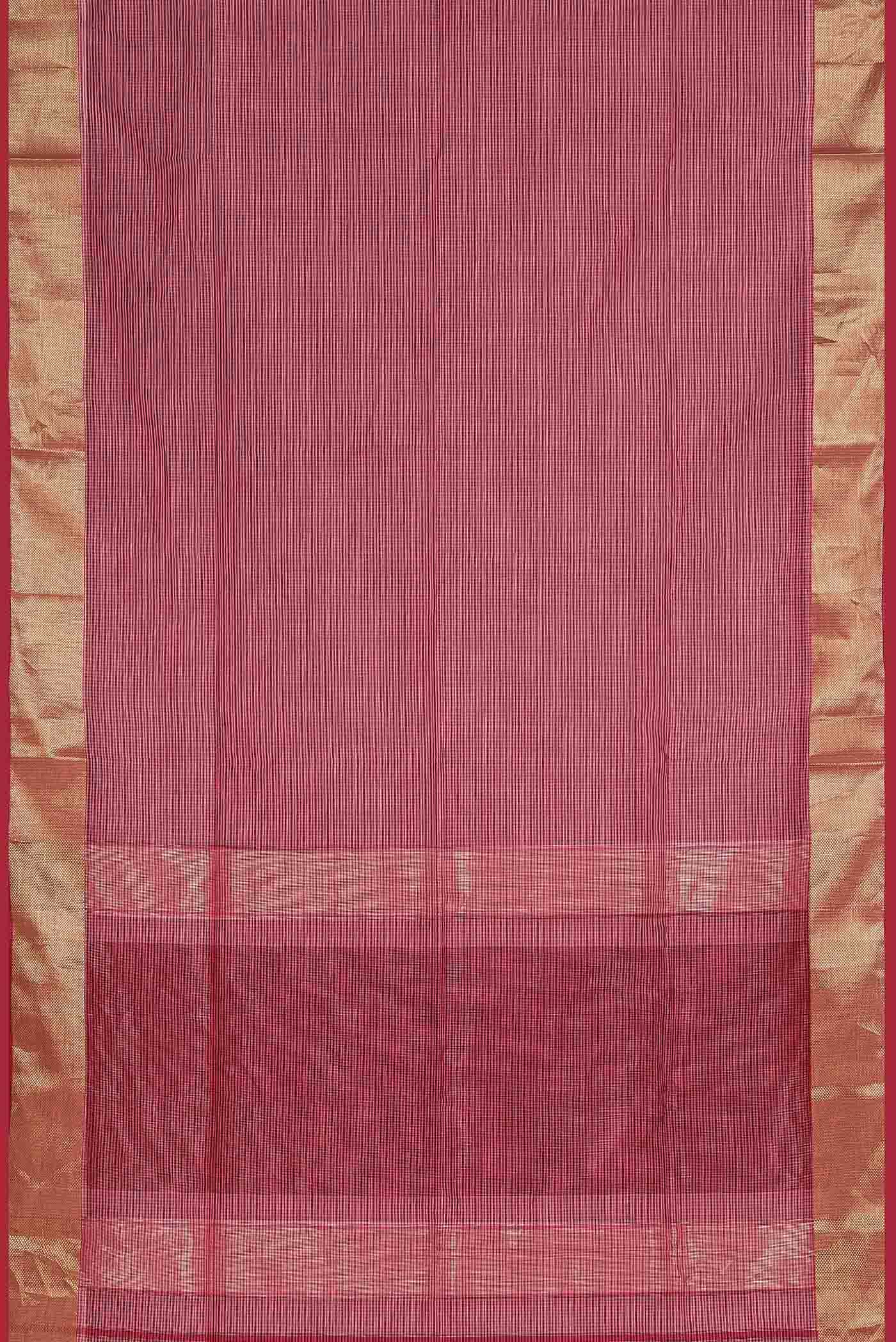Pink Maheshwari Silk Cotton Saree