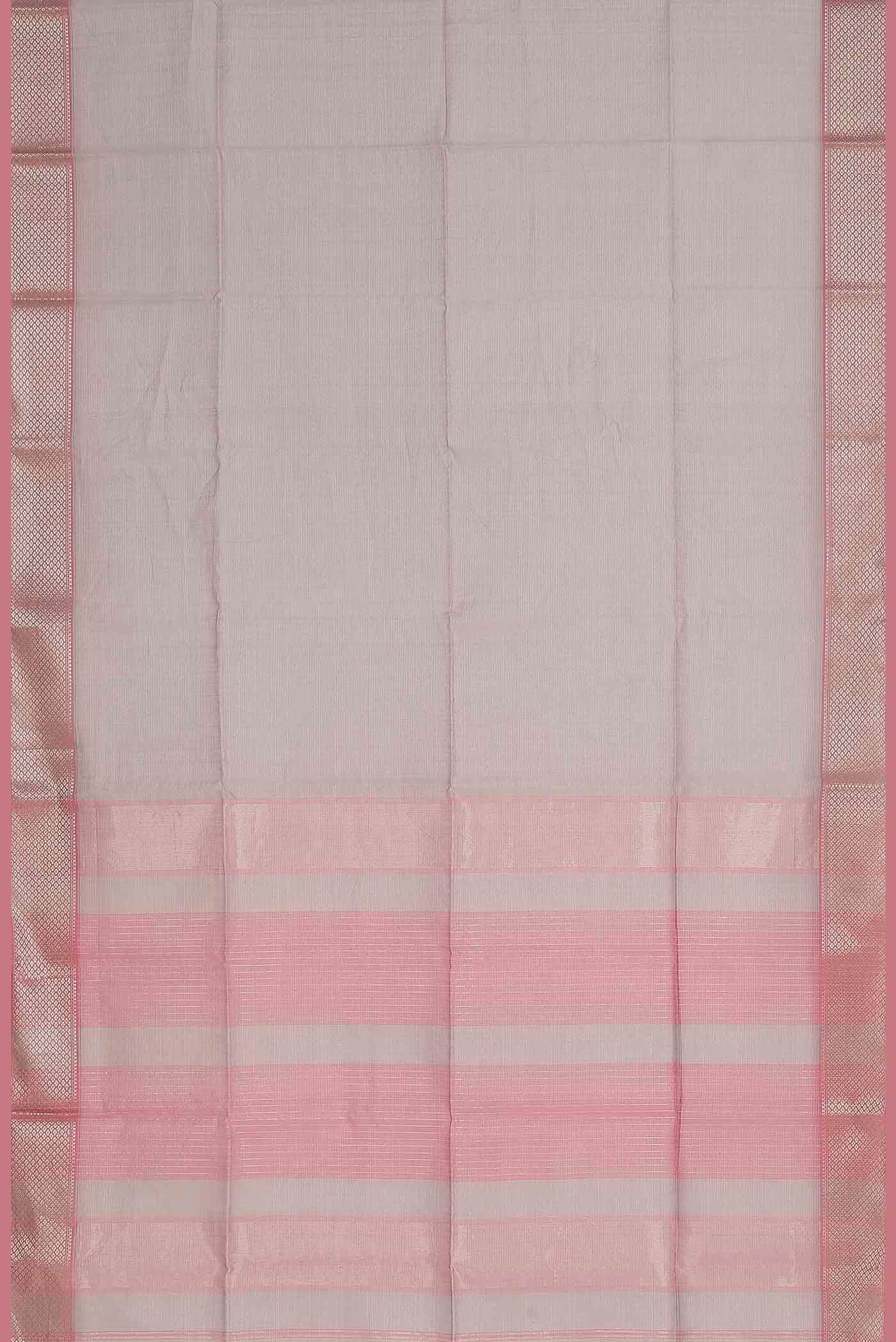 Lavender Maheshwari Silk Cotton Saree