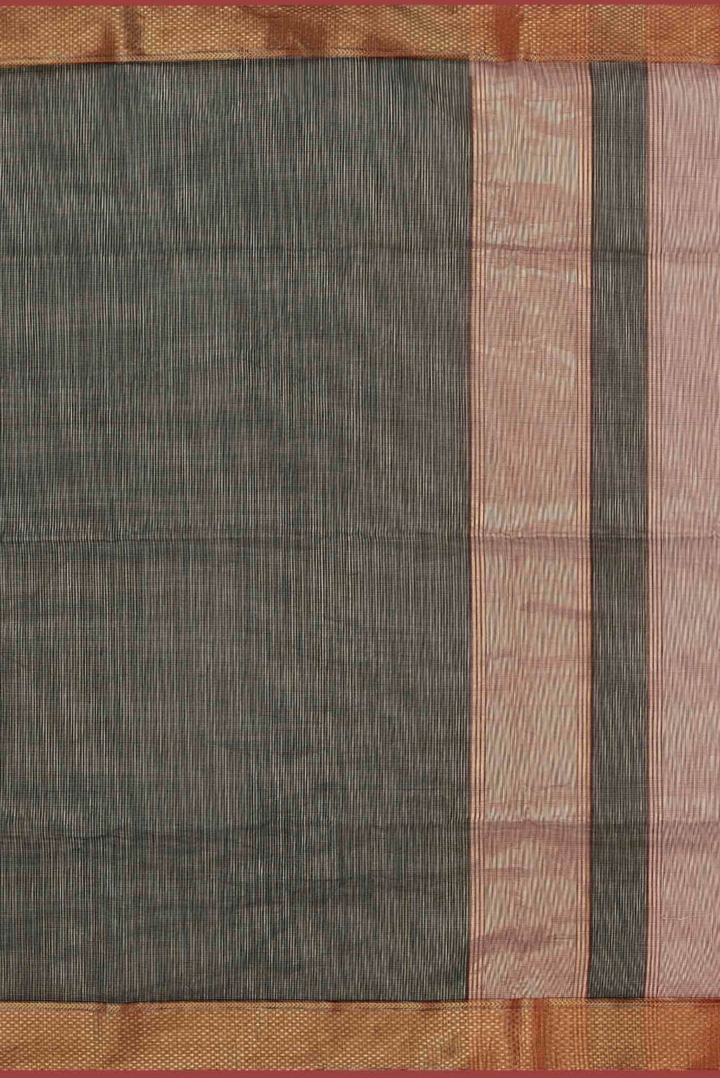 Black Maheshwari Silk Cotton Saree