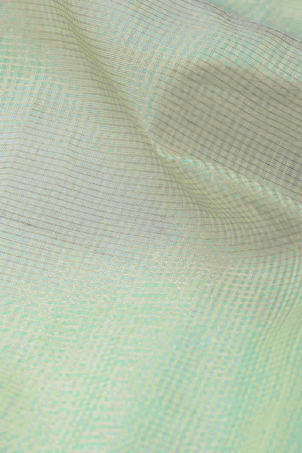 Green Maheshwari Silk Cotton Saree