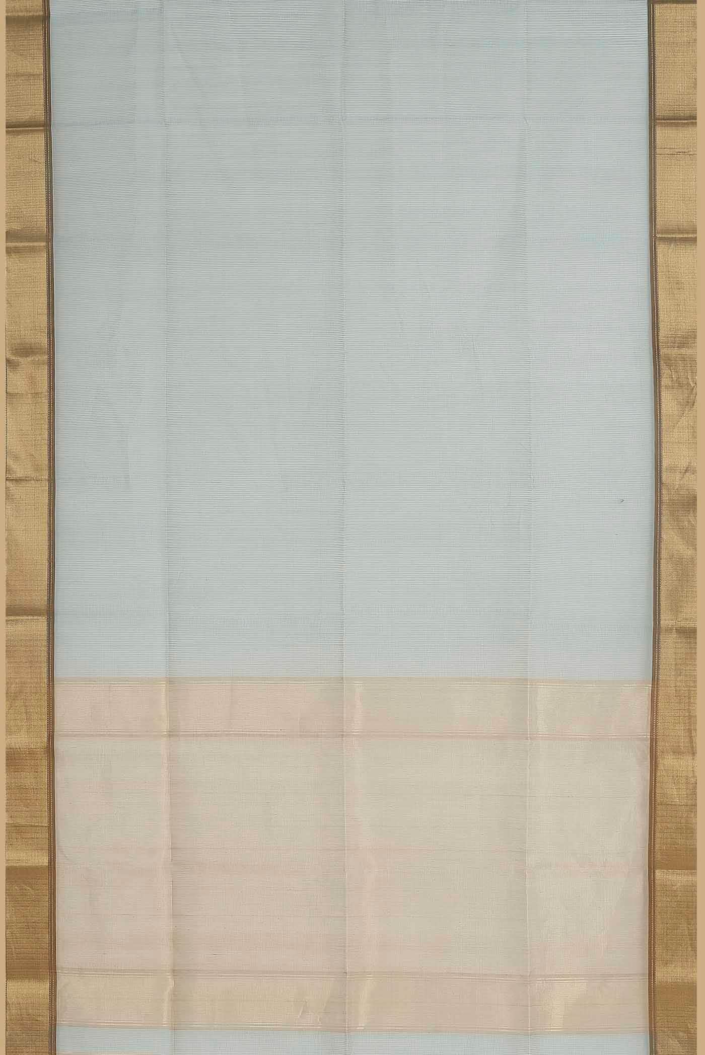 Blue Maheshwari Silk Cotton Saree