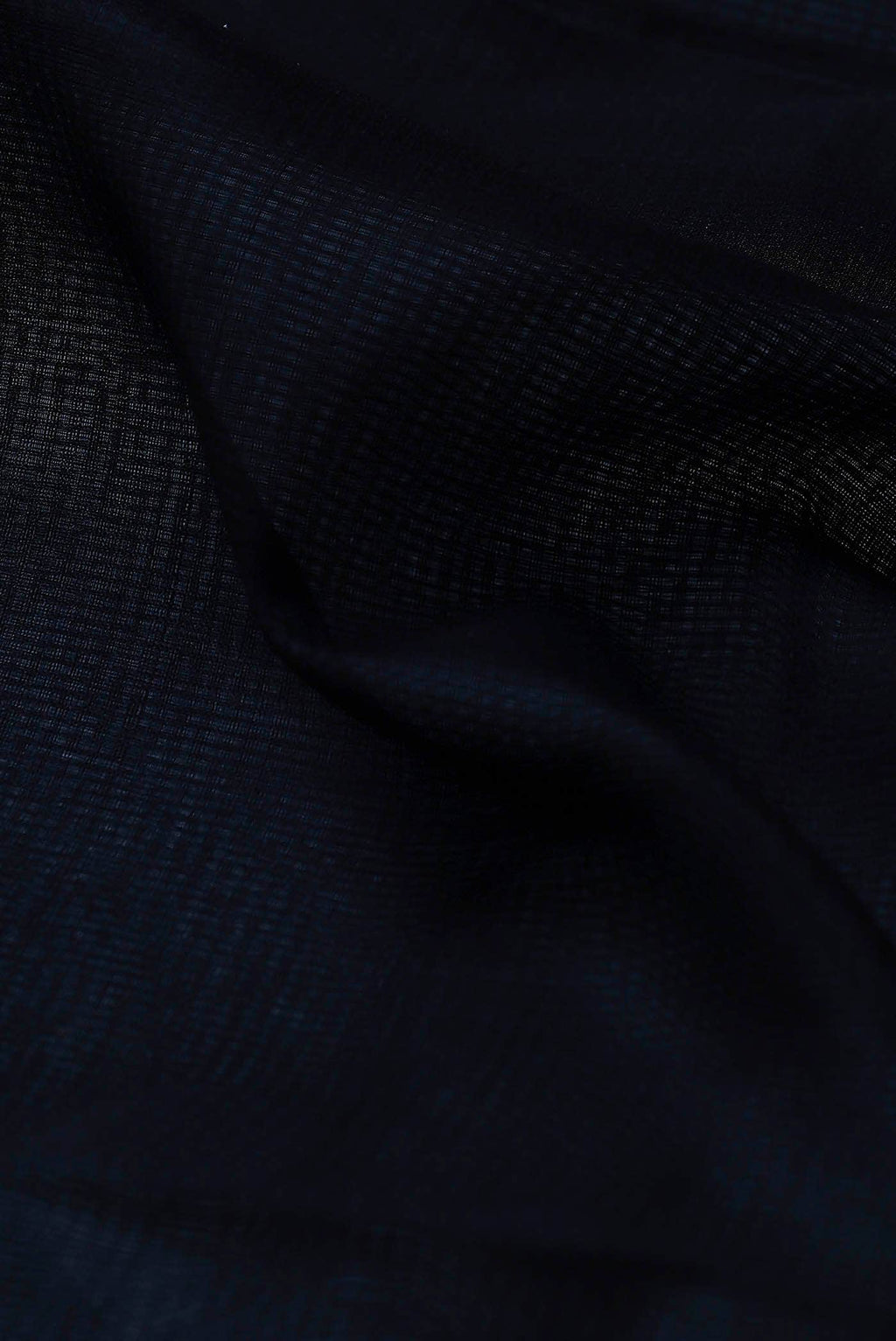 Black Maheshwari Silk Cotton Saree