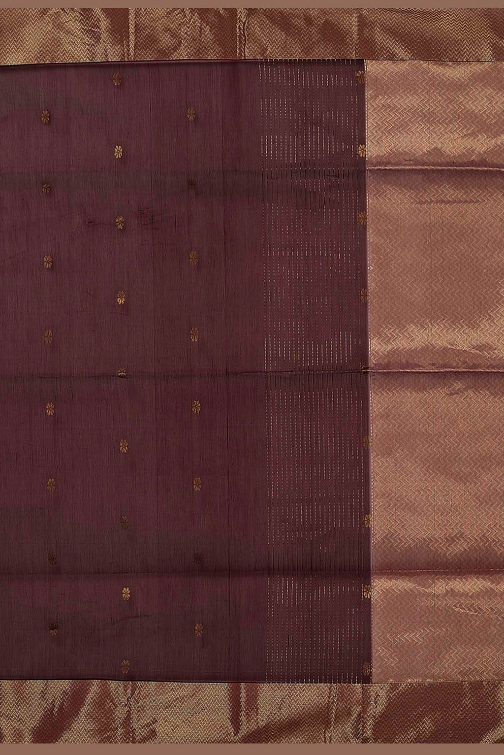 Maroon Maheshwari Silk Cotton Saree