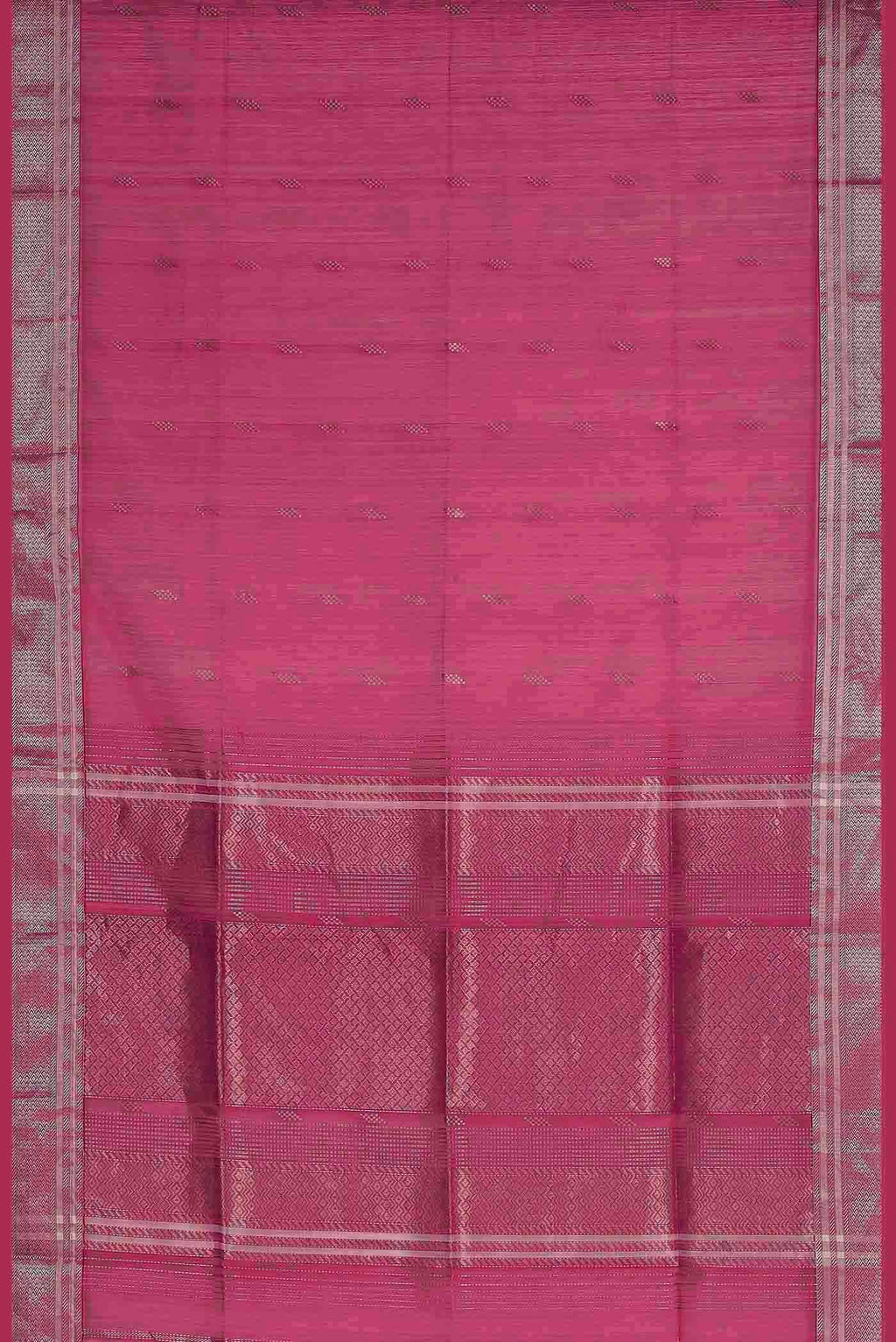 Pink Maheshwari Silk Cotton Saree