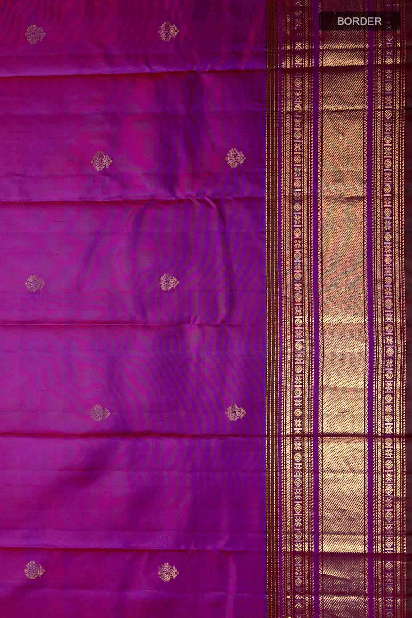 Purple Soft Silk Saree