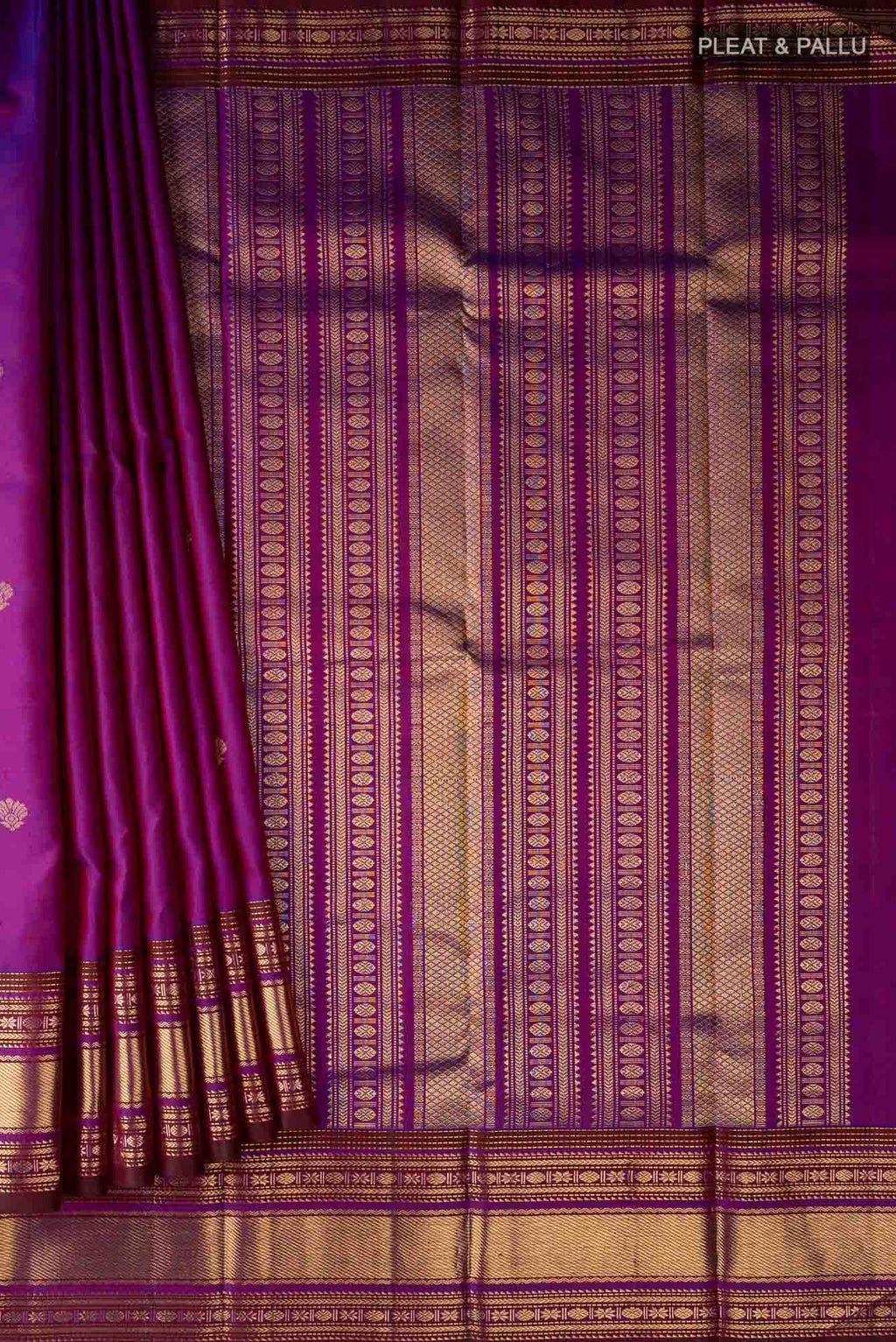 Purple Soft Silk Saree