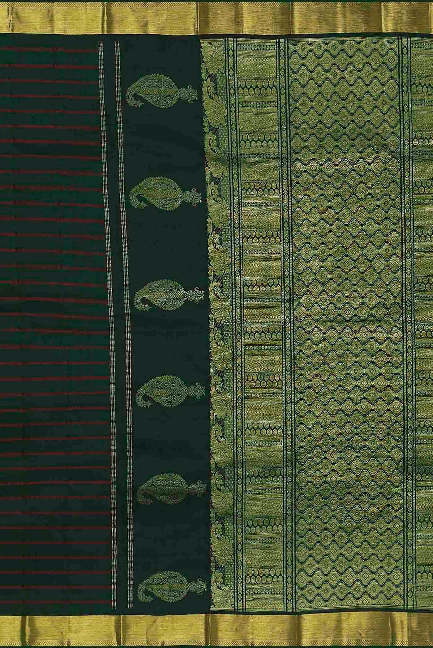 Green Kanchipuram Silk Saree