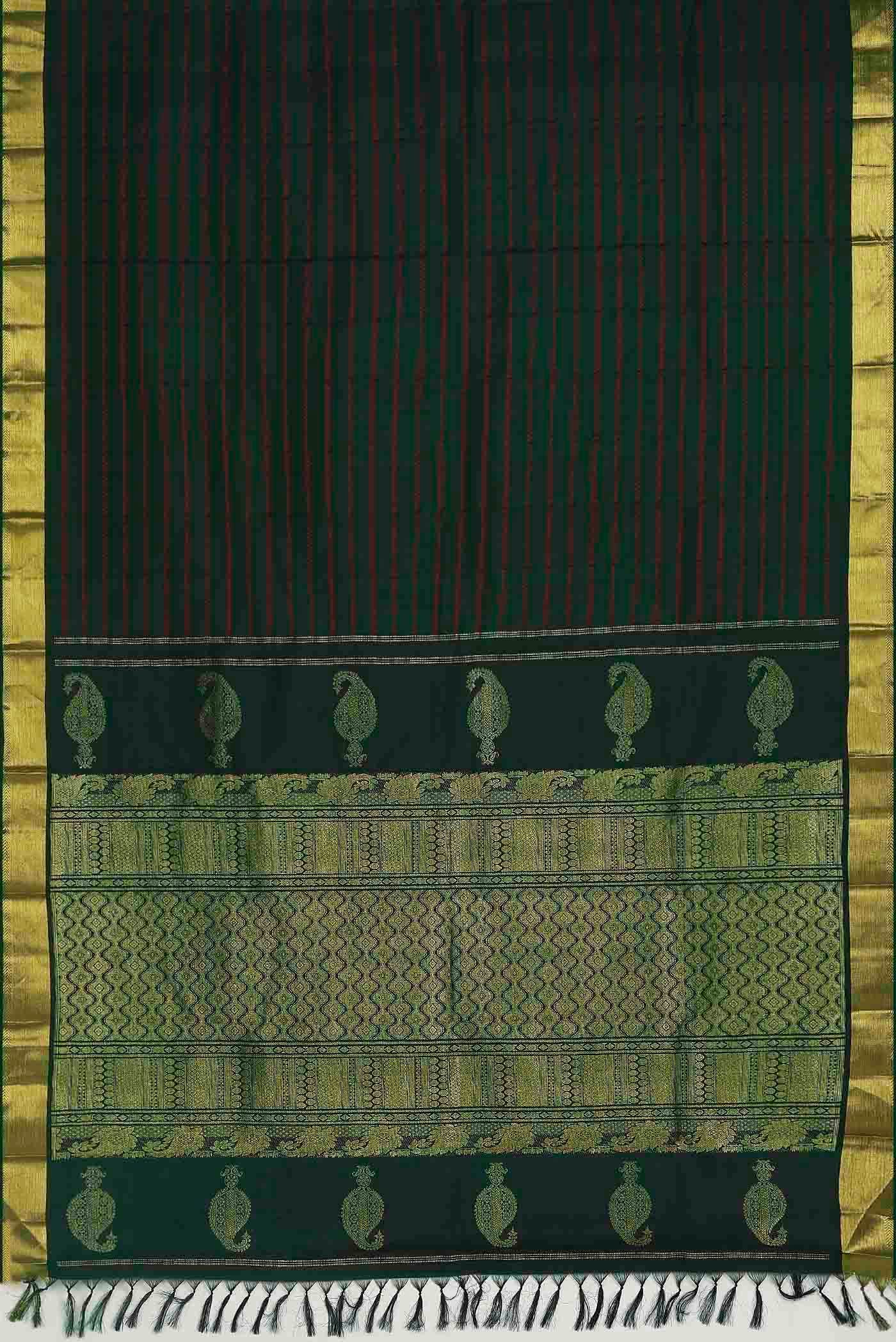 Green Kanchipuram Silk Saree