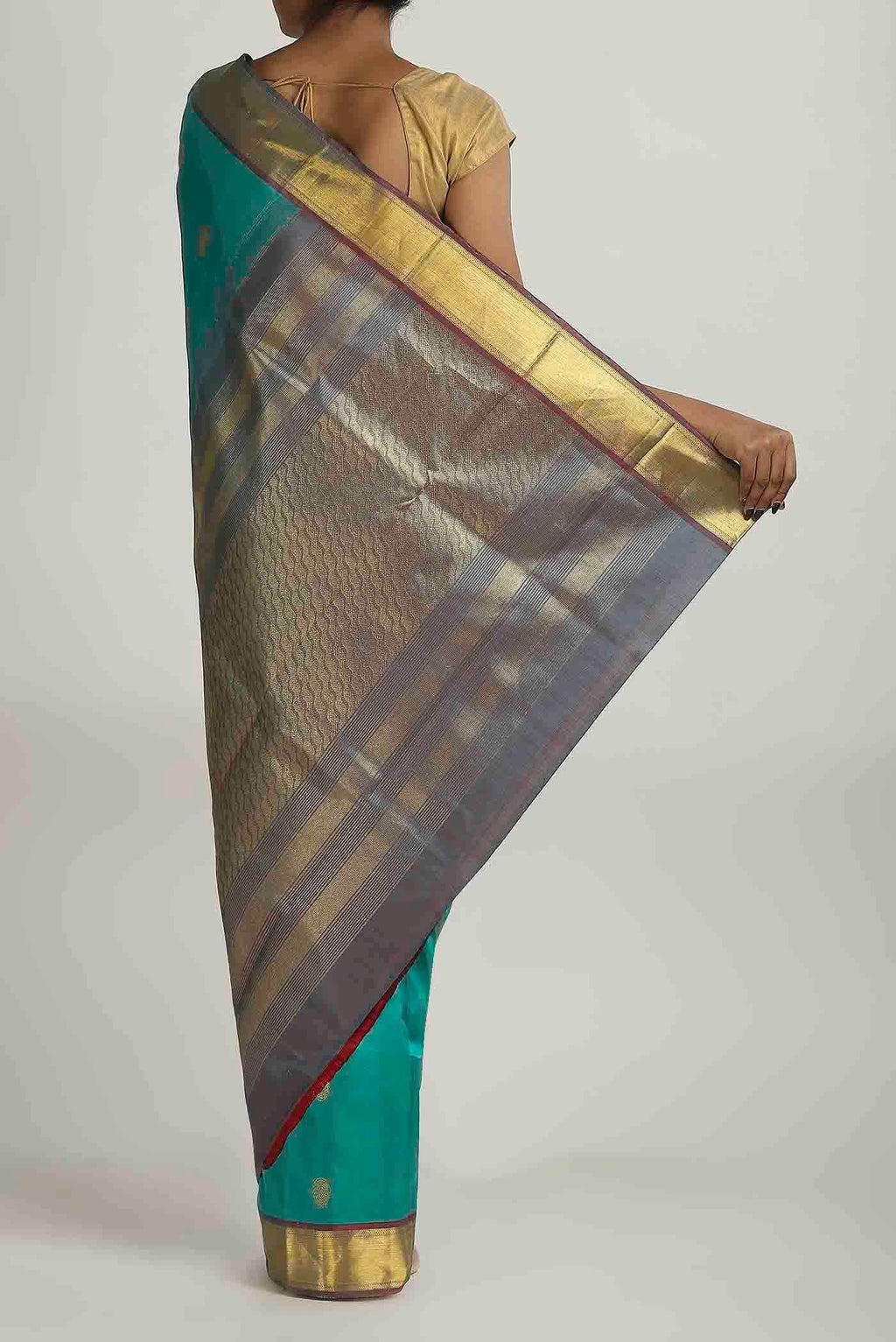 Green Kanchipuram Silk Saree