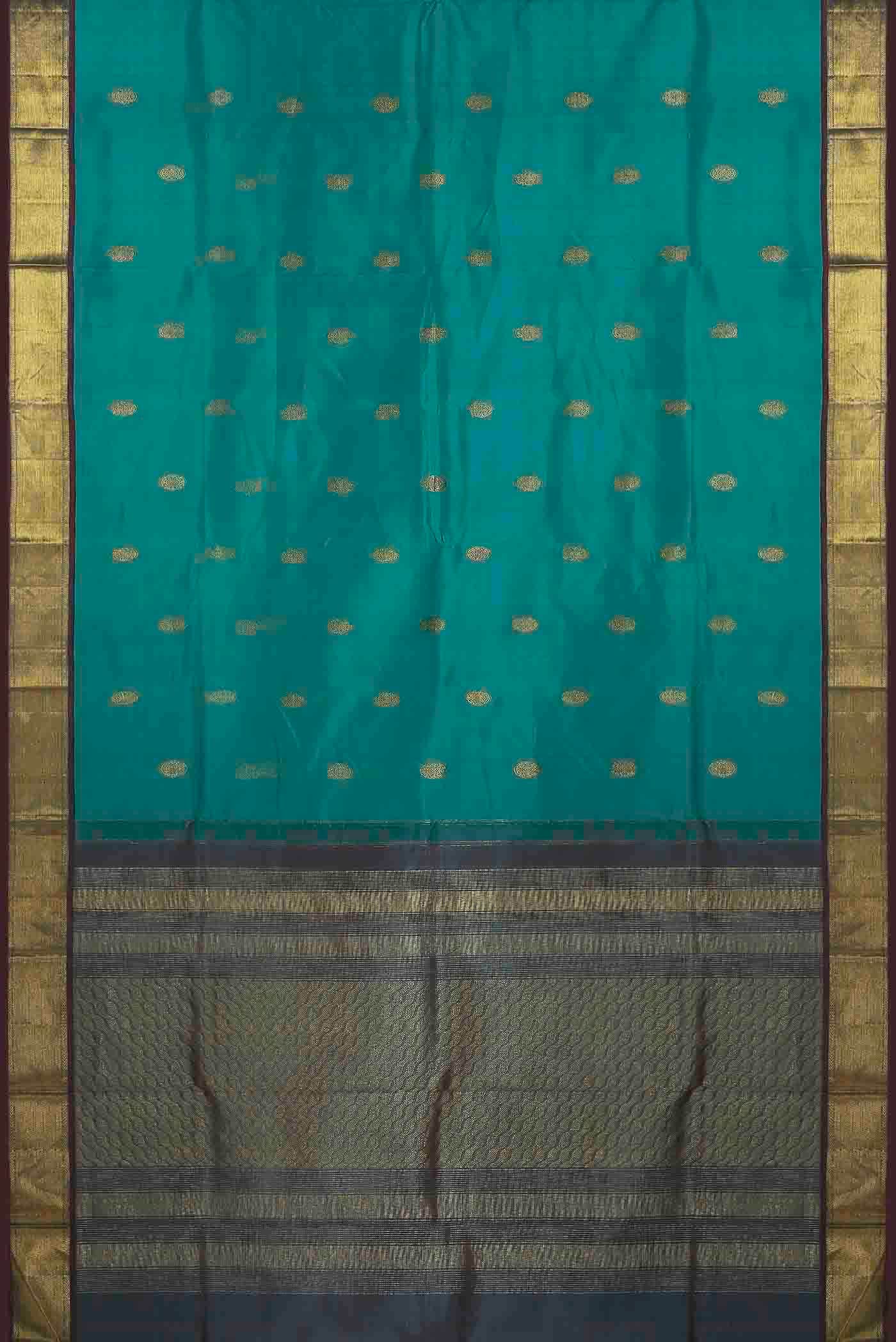 Green Kanchipuram Silk Saree