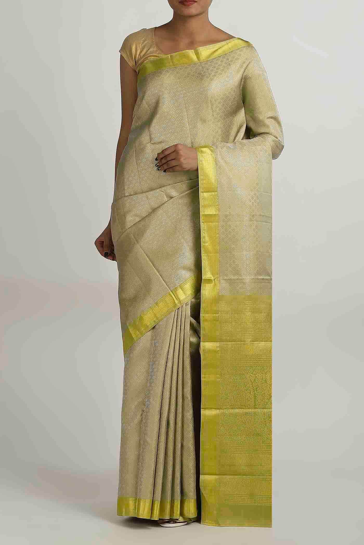 Green Kanchipuram Silk Saree