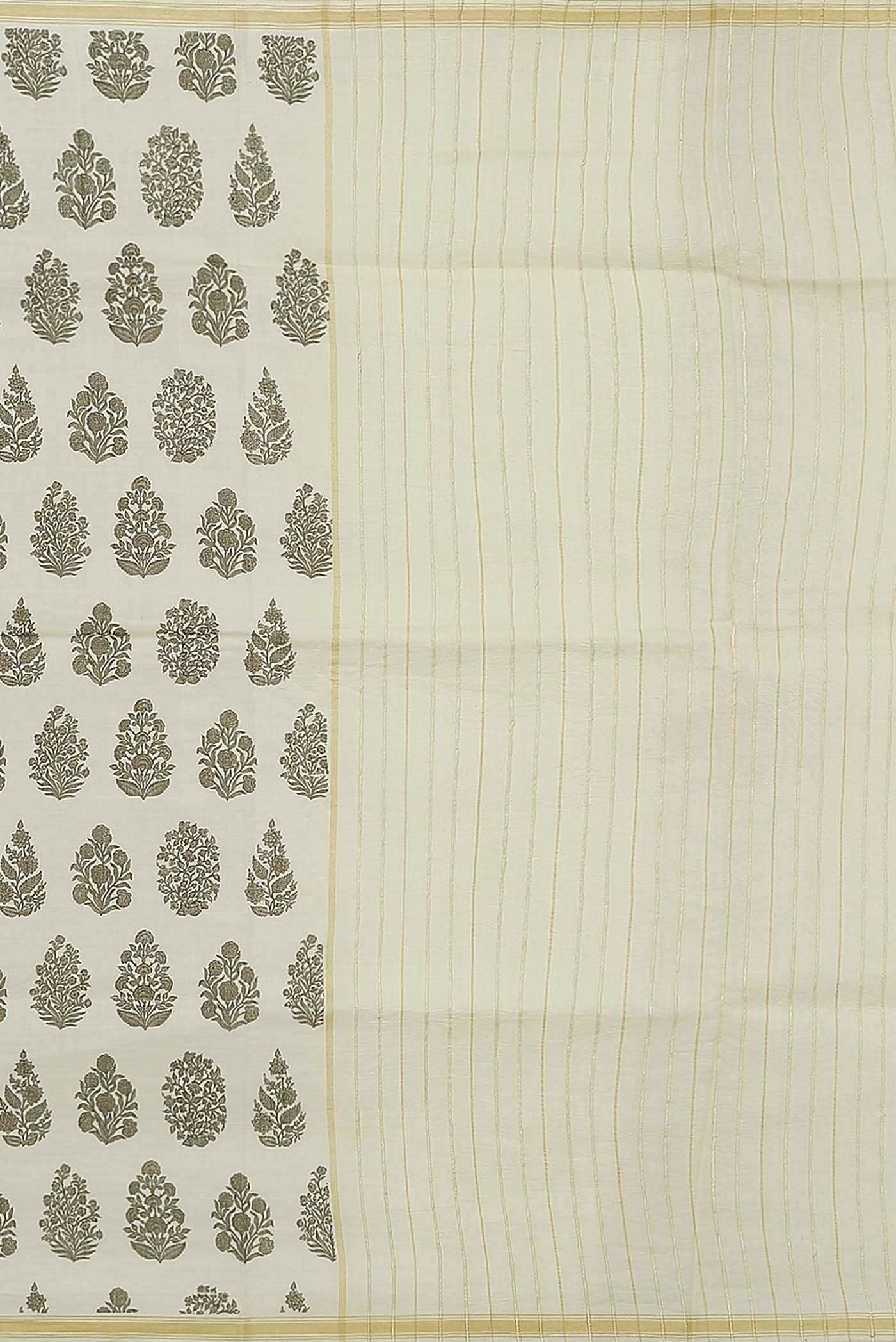 Yellow Tussar Saree