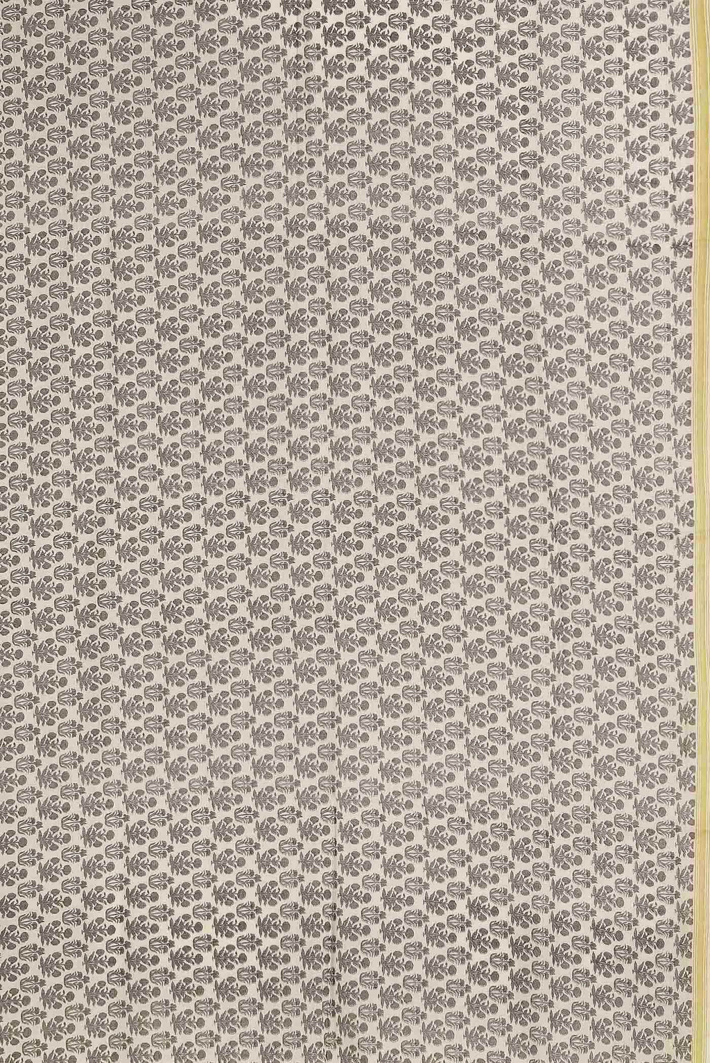 Beige Tussar Saree