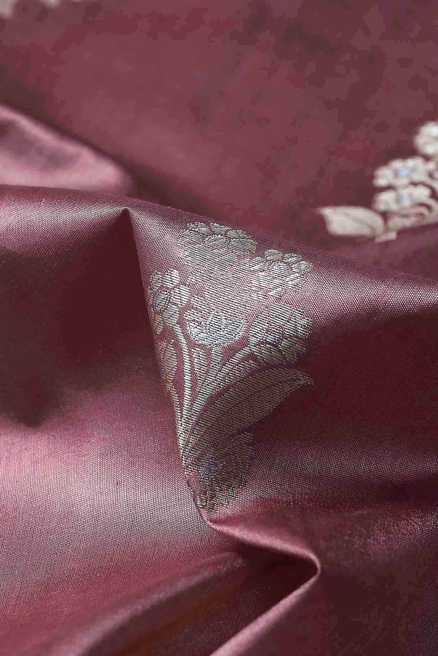 Beige Tussar Saree