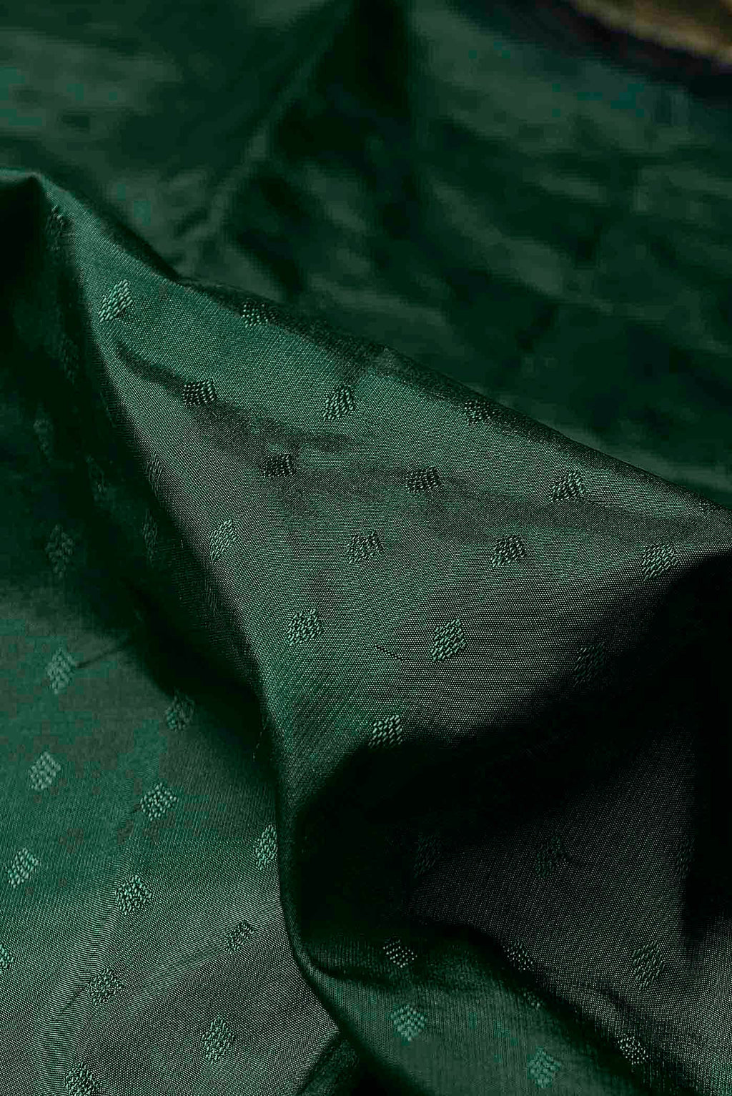 Green Blended Bangalore Silk Saree