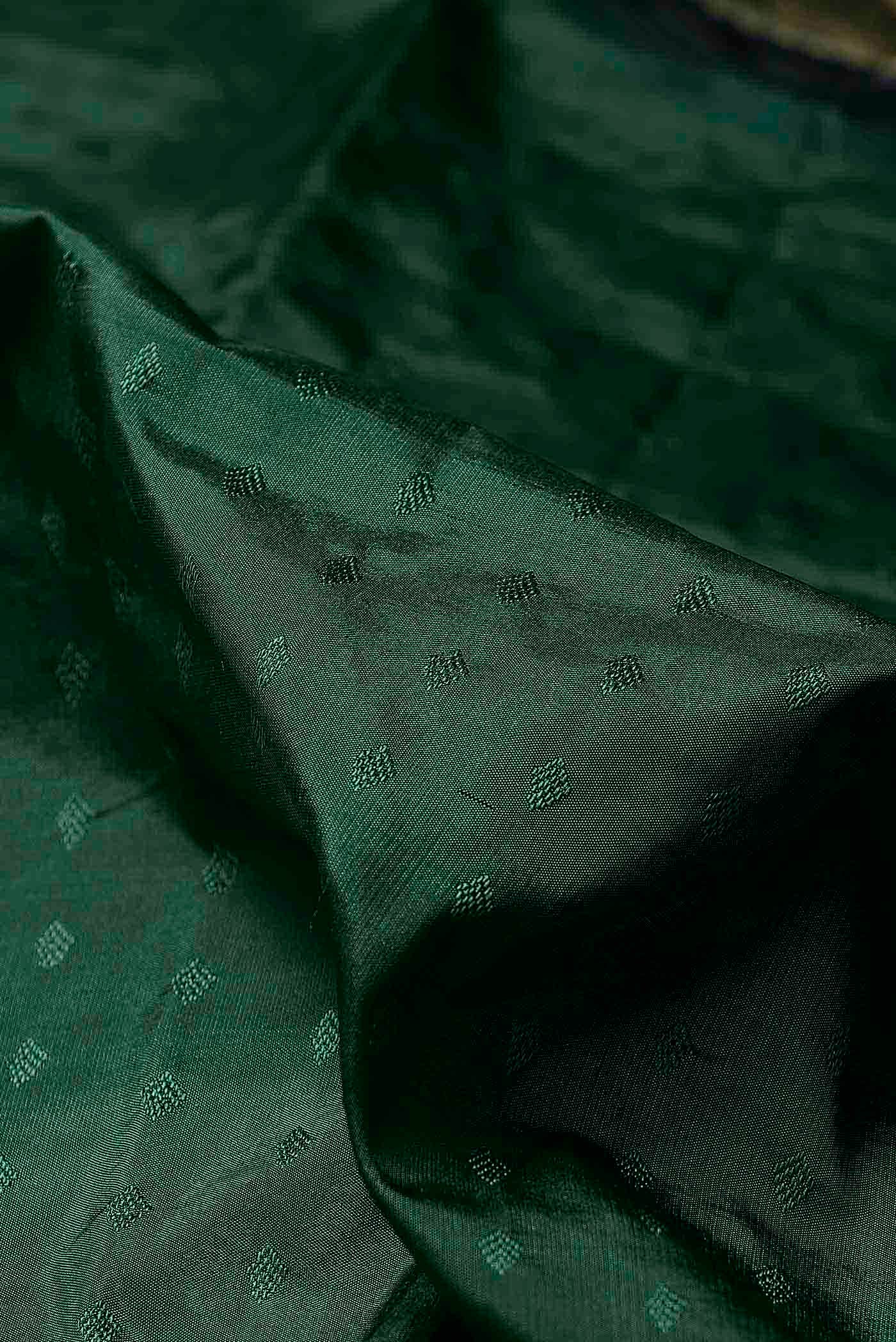 Green Blended Bangalore Silk Saree