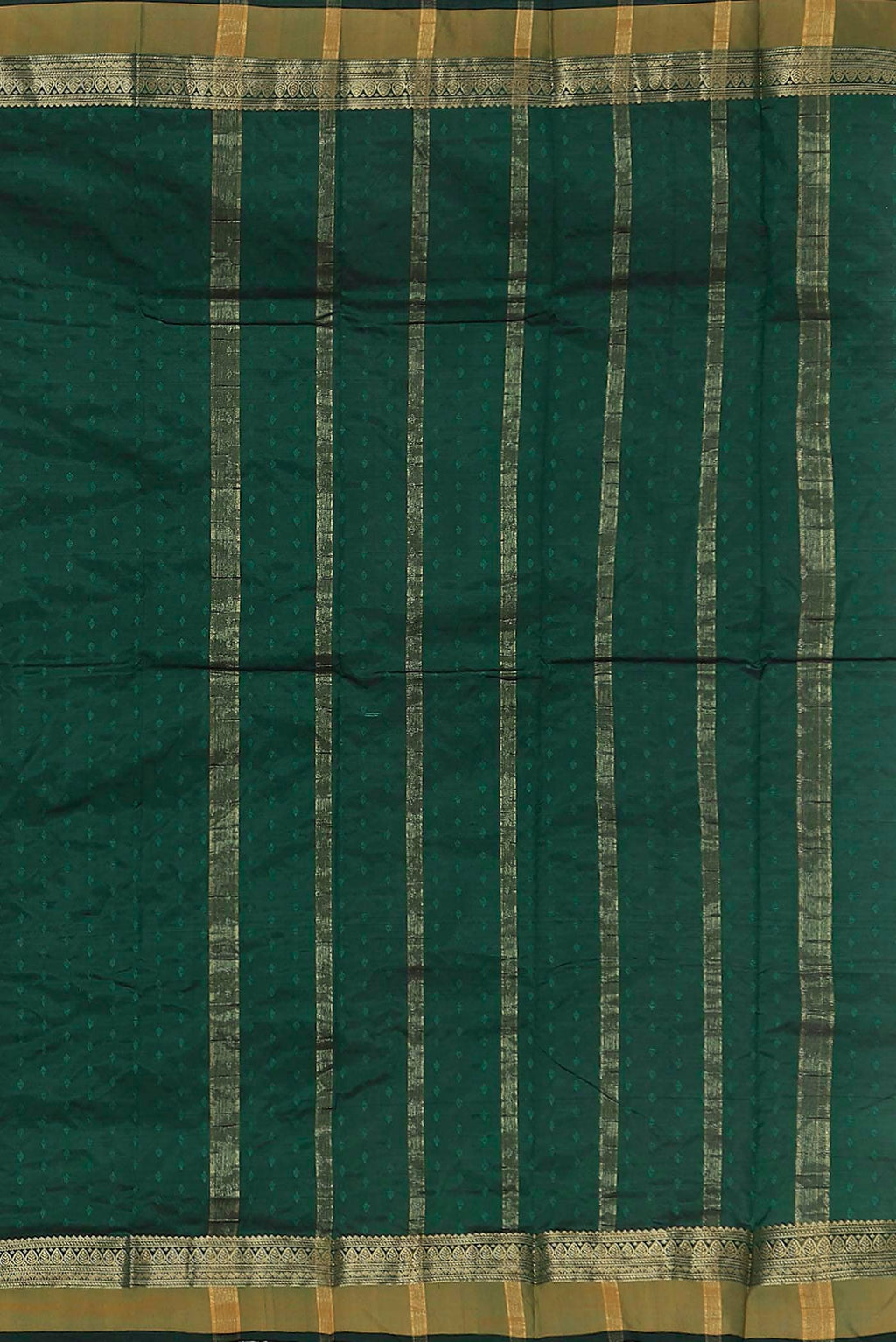Green Blended Bangalore Silk Saree