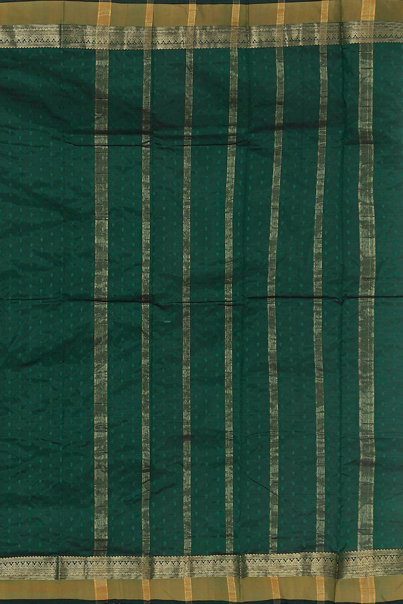 Green Blended Bangalore Silk Saree