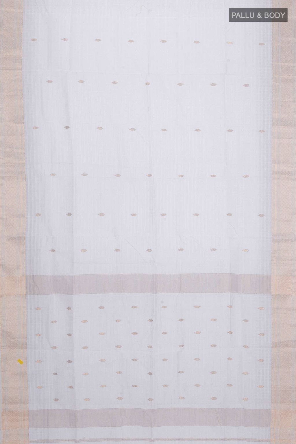 Off White Maheshwari Silk Cotton Saree