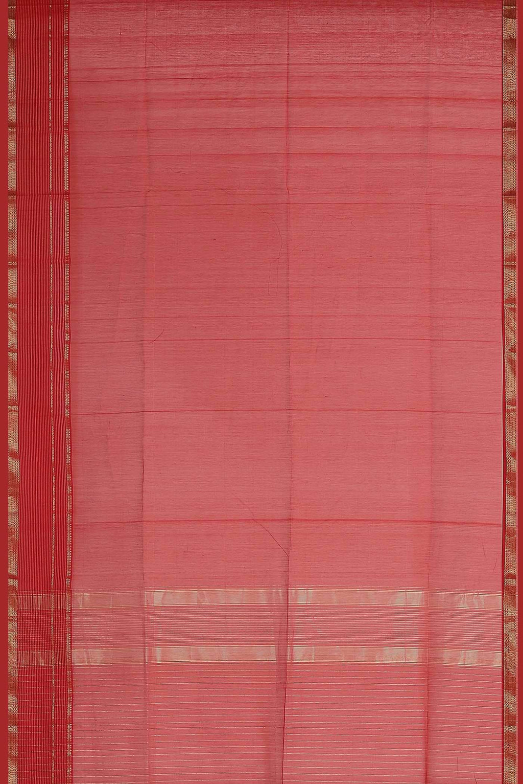 Yellow Maheshwari Silk Cotton Saree