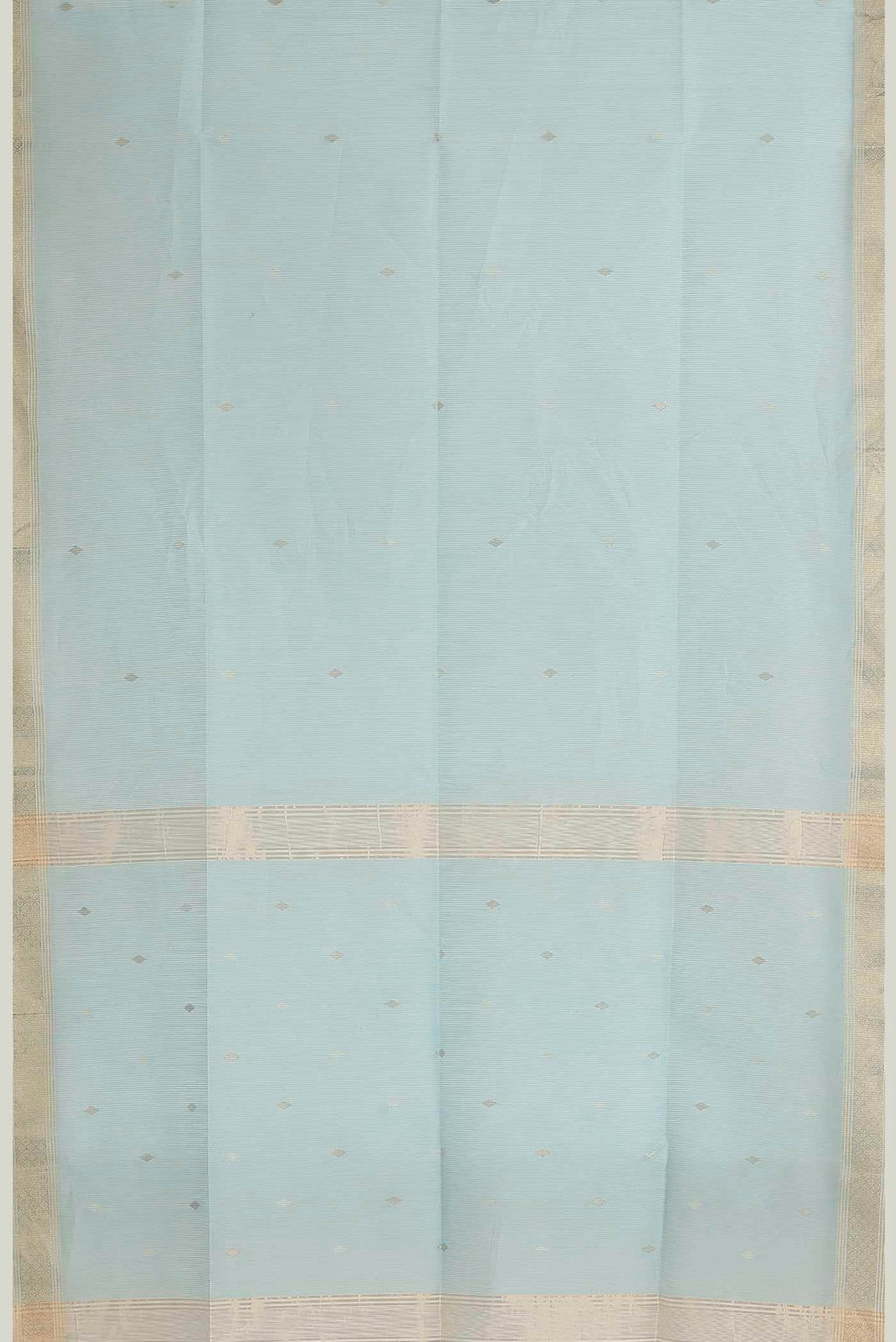 Blue Maheshwari Silk Cotton Saree