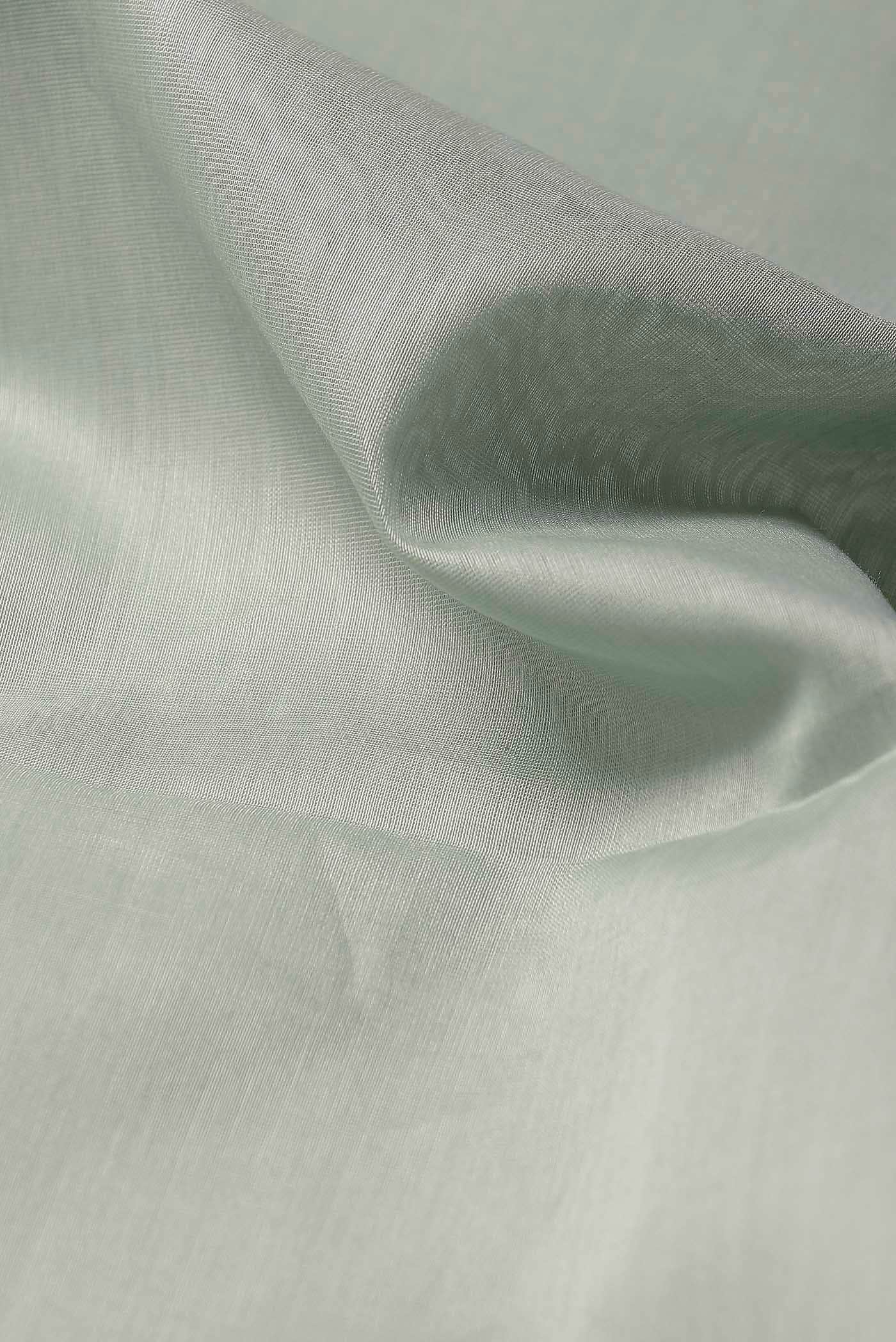 Green Maheshwari Silk Cotton Saree