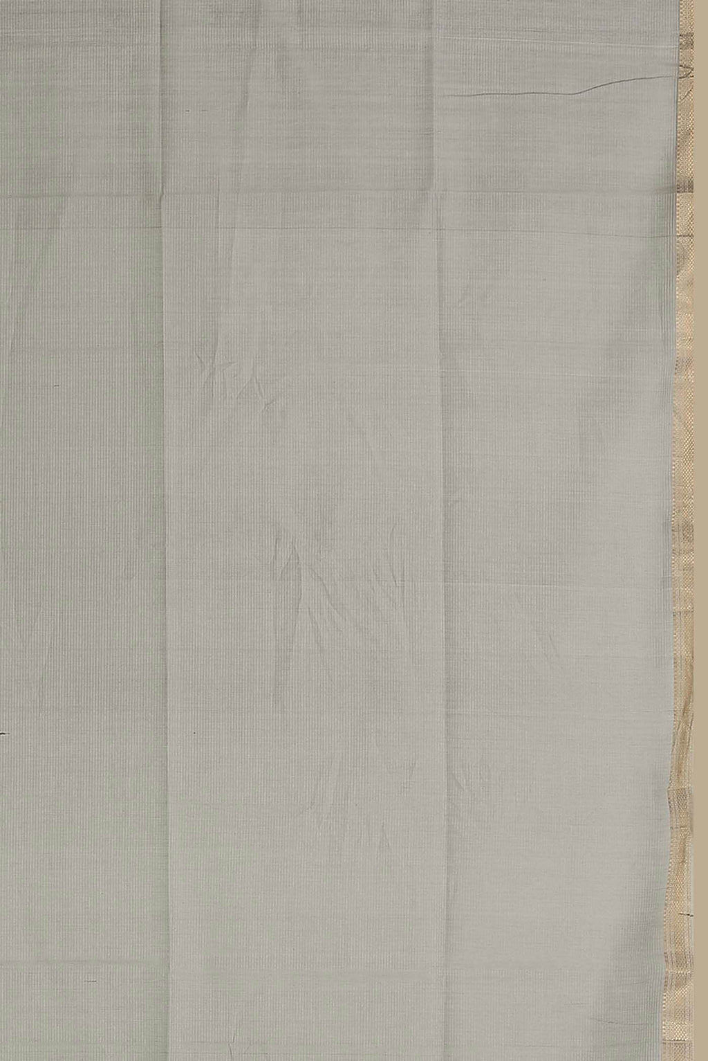 Grey Maheshwari Silk Cotton Saree