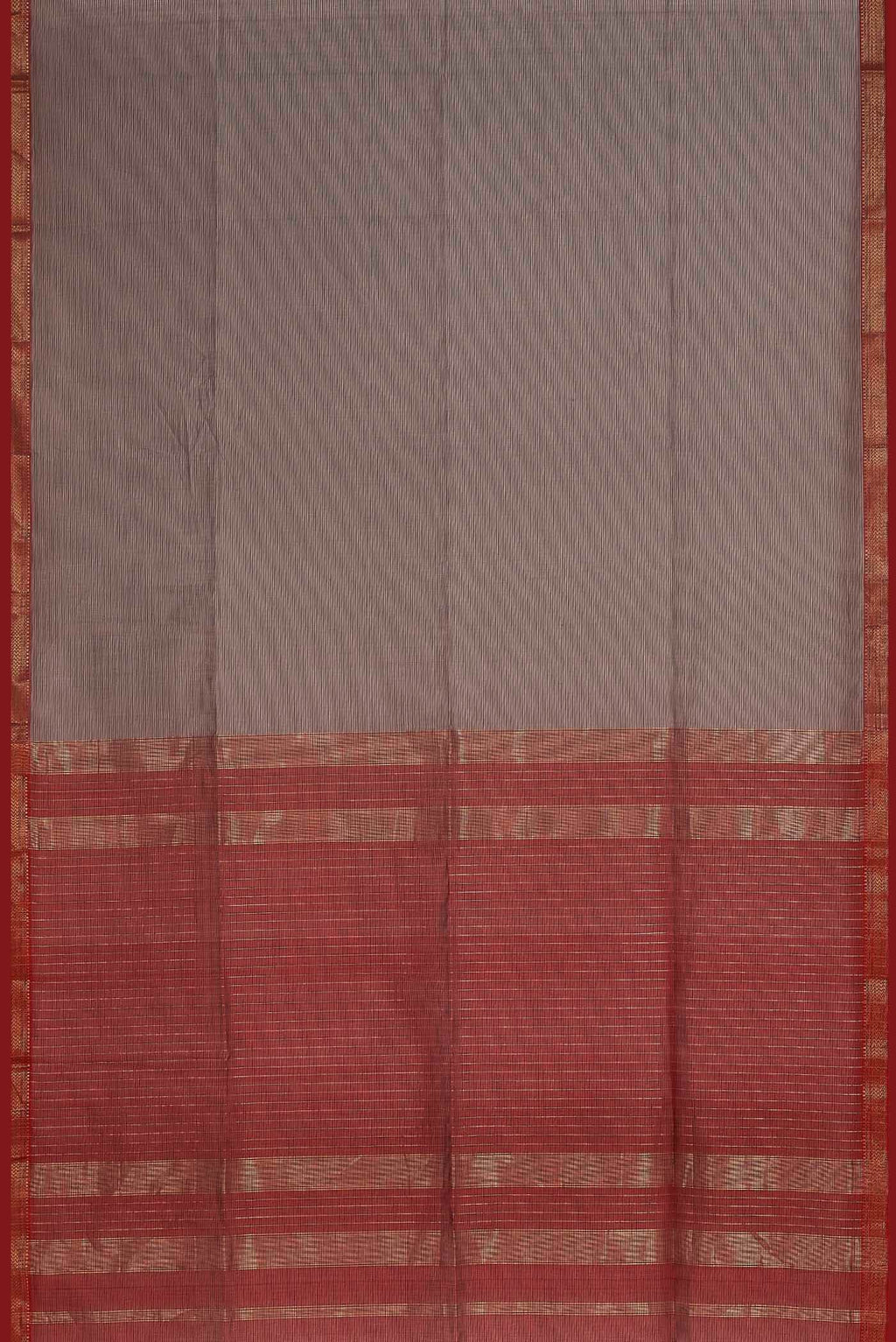 Mauve Maheshwari Silk Cotton Saree