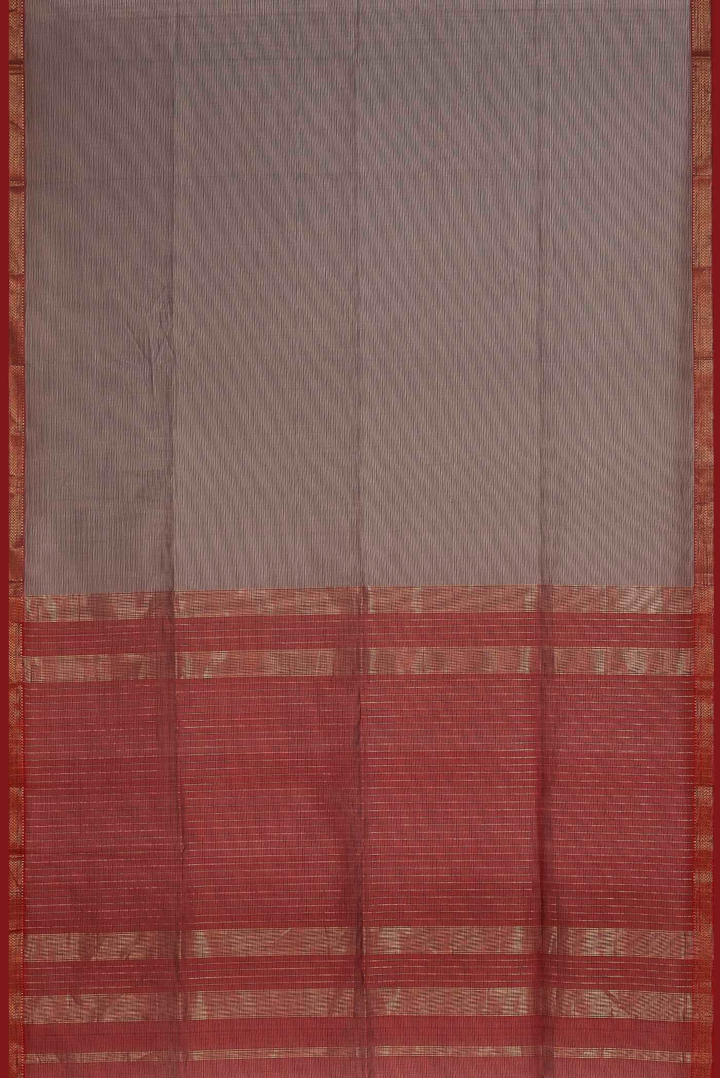 Mauve Maheshwari Silk Cotton Saree