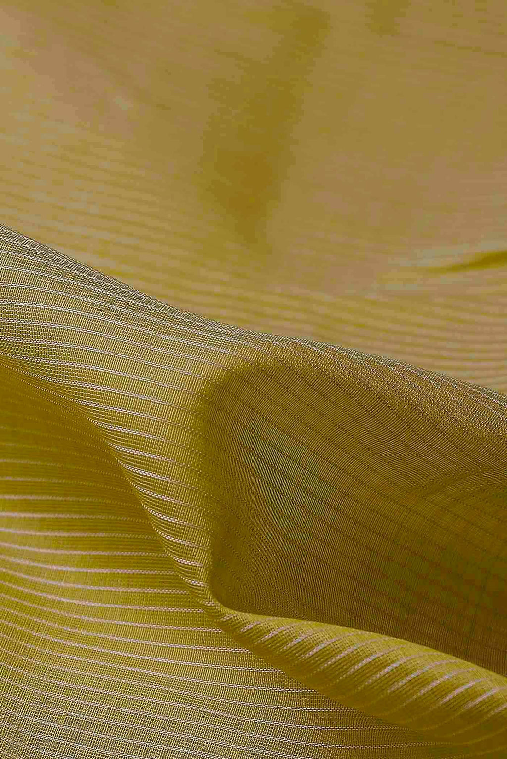 Yellow Maheshwari Silk Cotton Saree