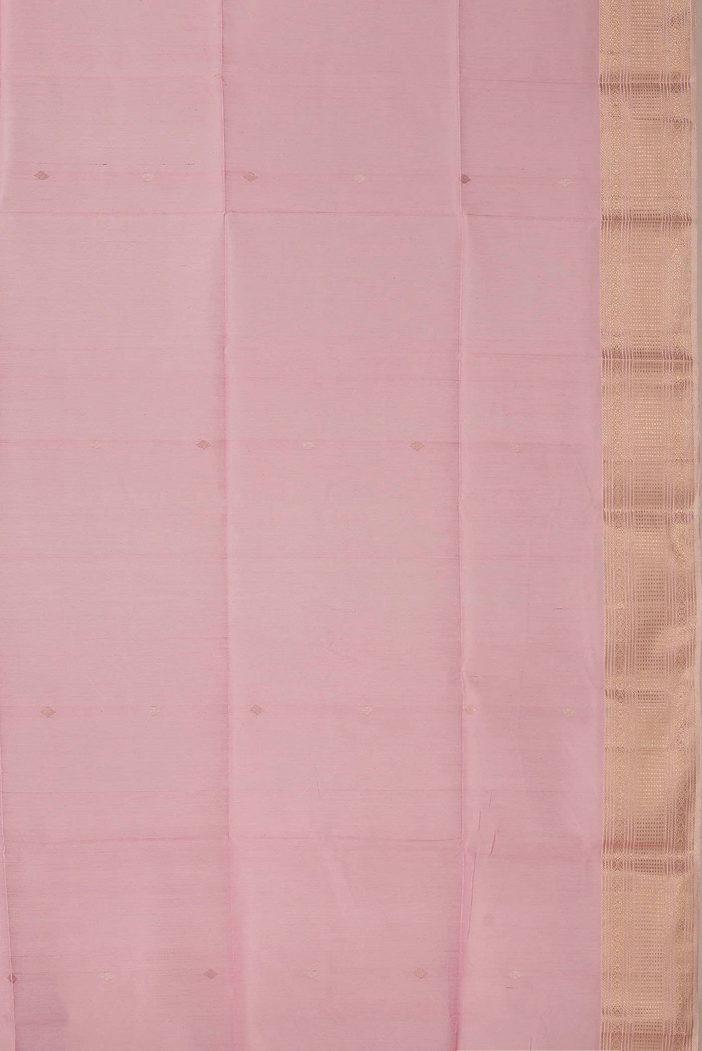 Pink Maheshwari Silk Cotton Saree
