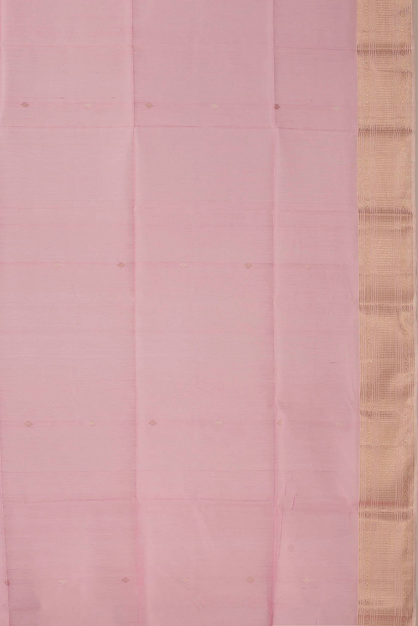 Pink Maheshwari Silk Cotton Saree